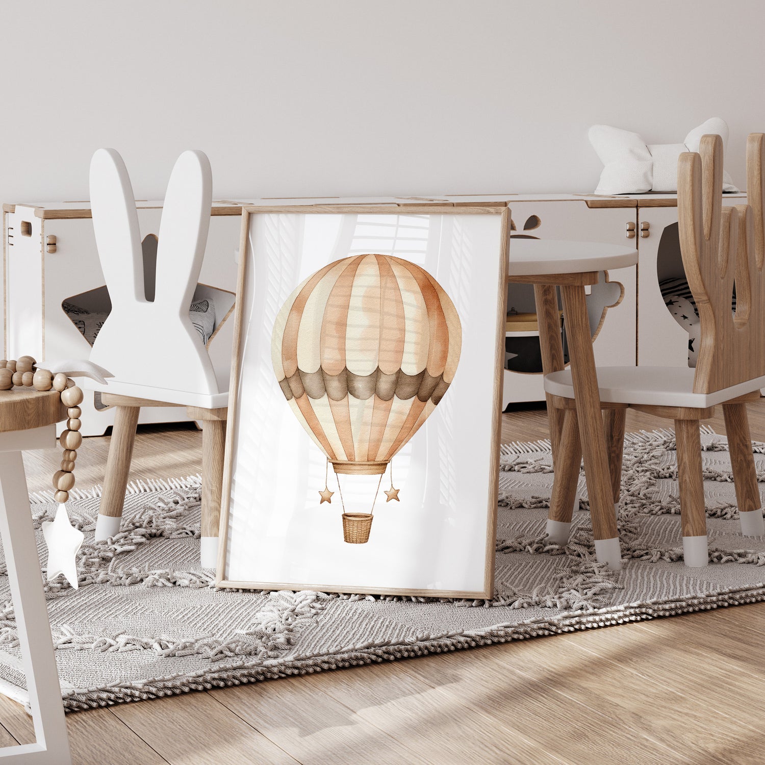 Hot Air Balloon Print