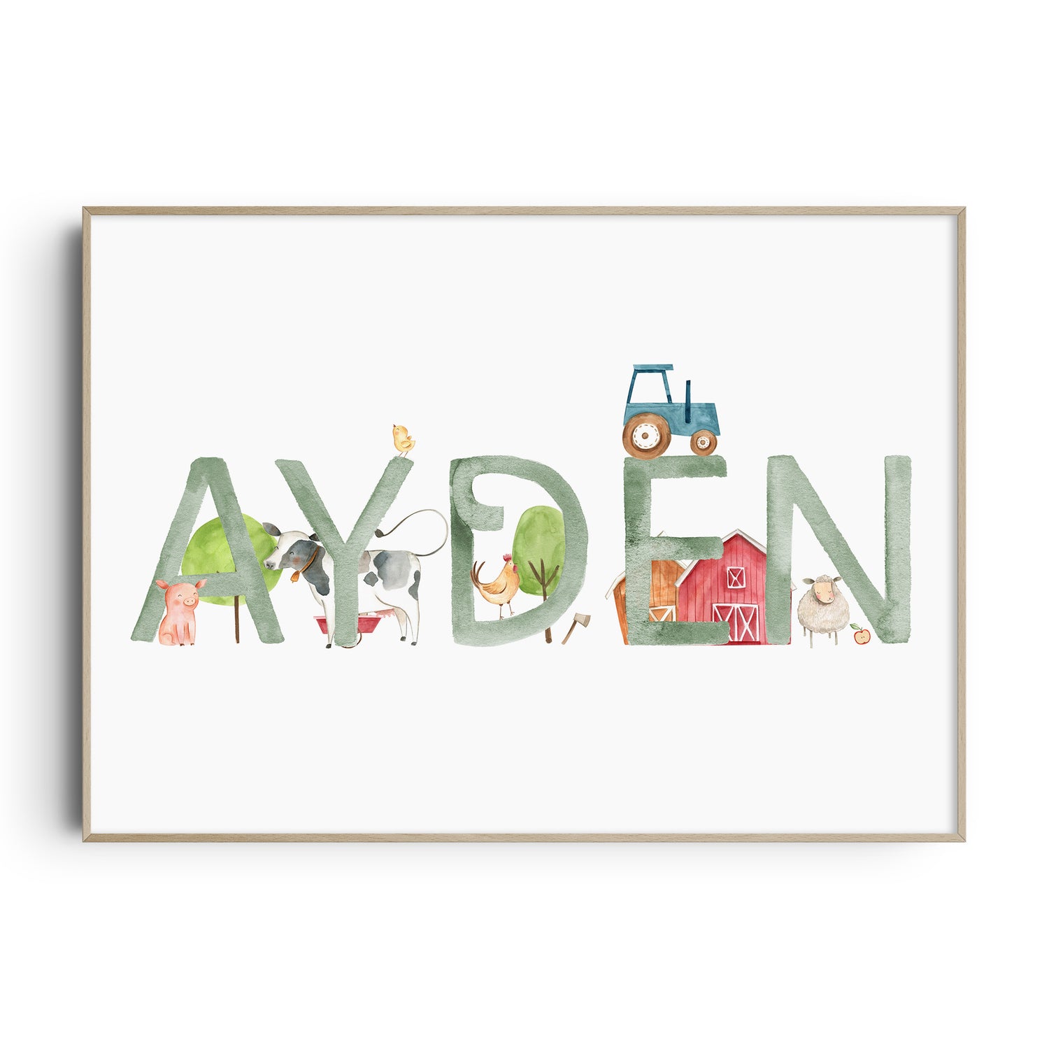 Farm Name Print