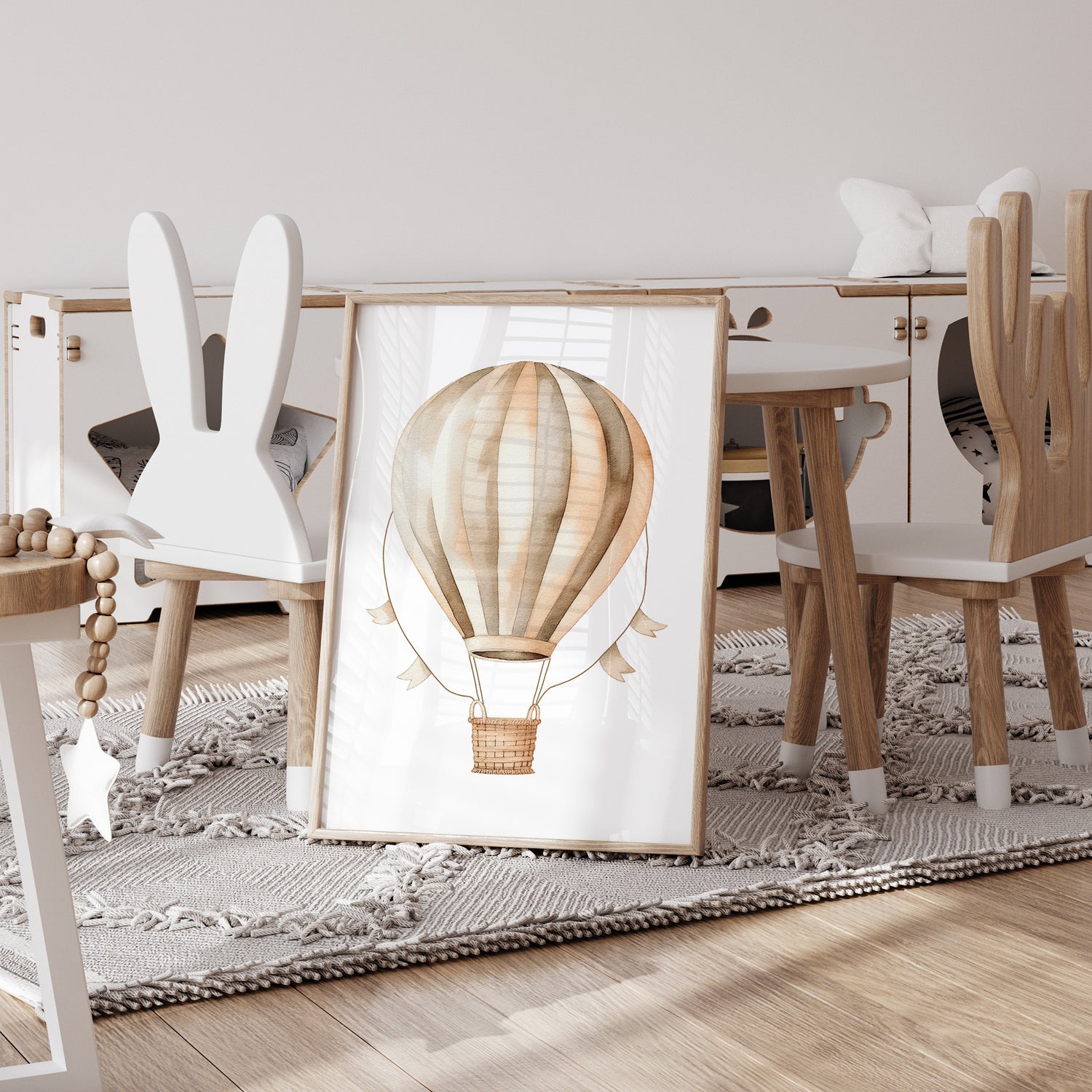 Hot Air Balloon Print