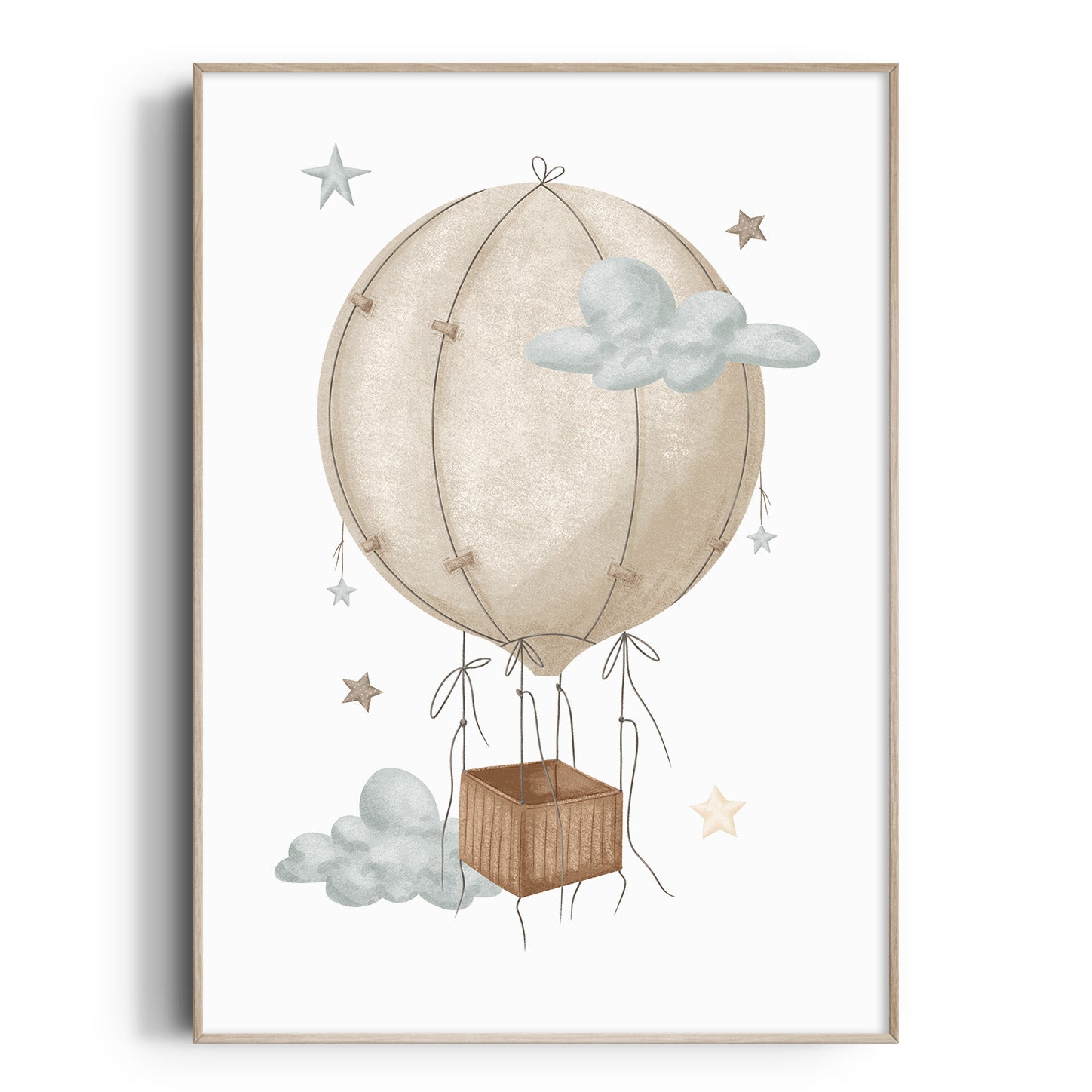 Hot Air Balloon Print
