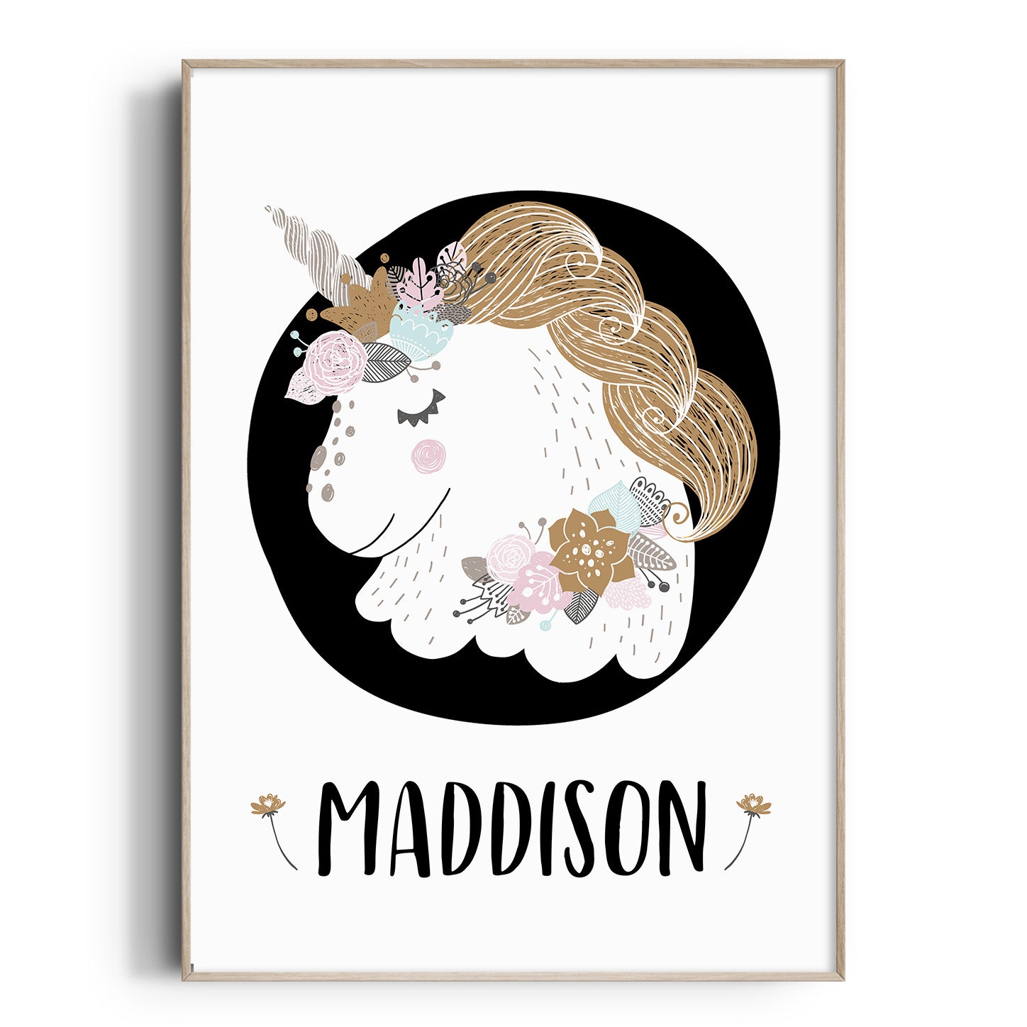 Unicorn Name Print