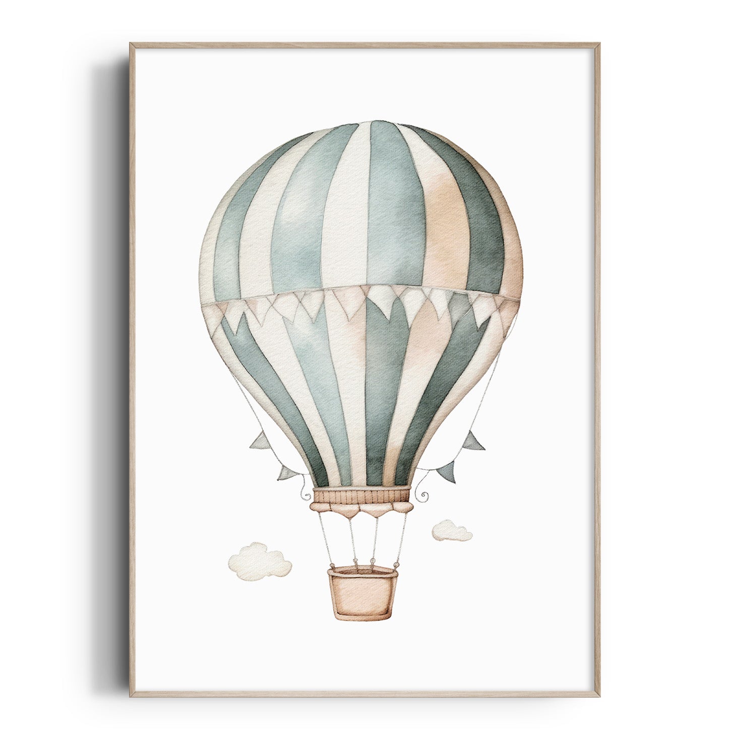 Hot Air Balloon Print