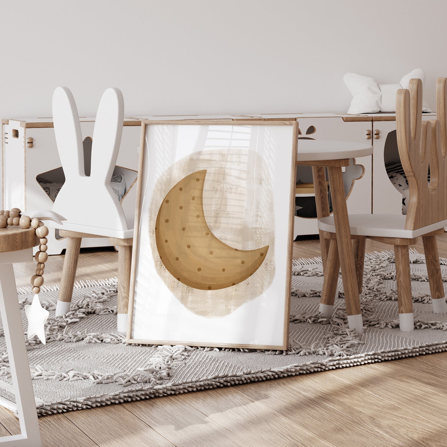 Whimsy Moon Print