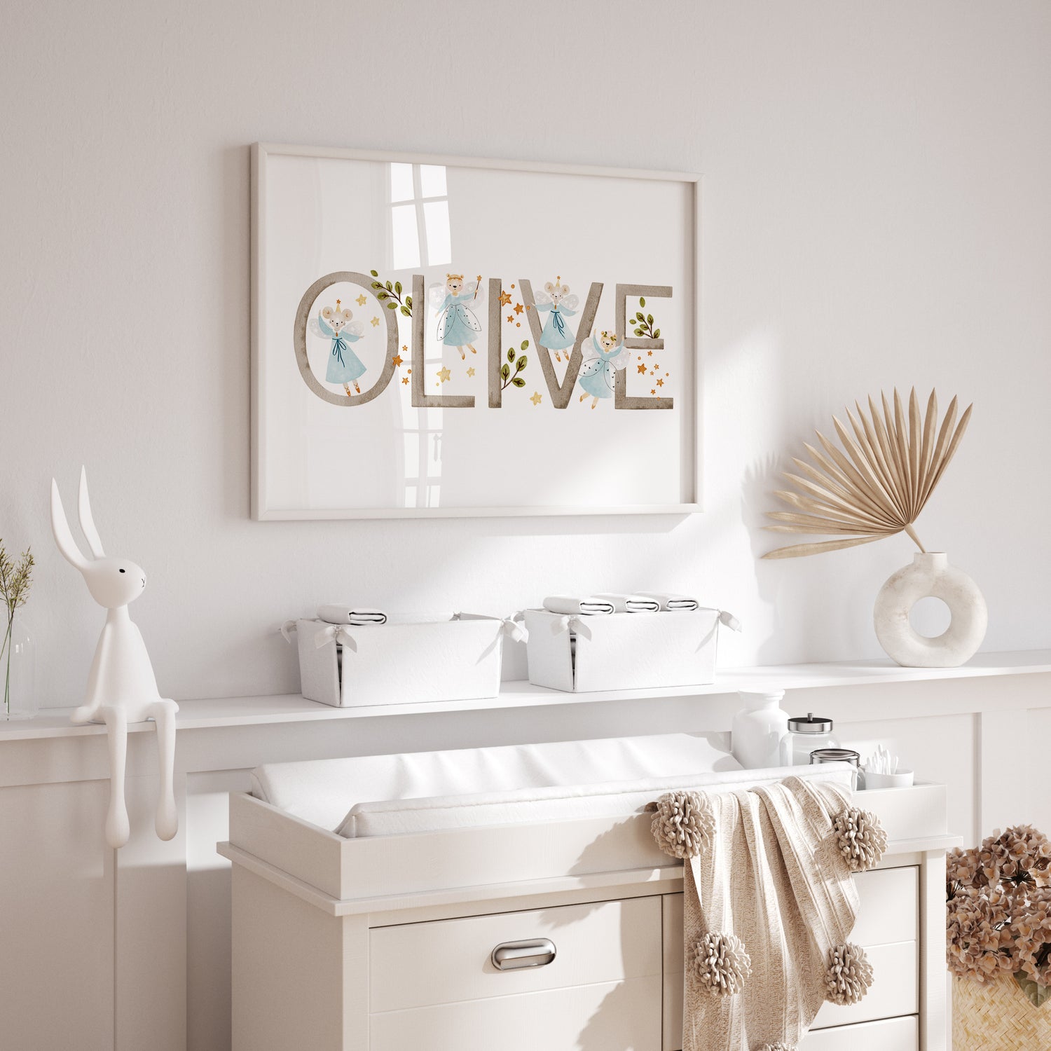 Fairy Name & Birth Print