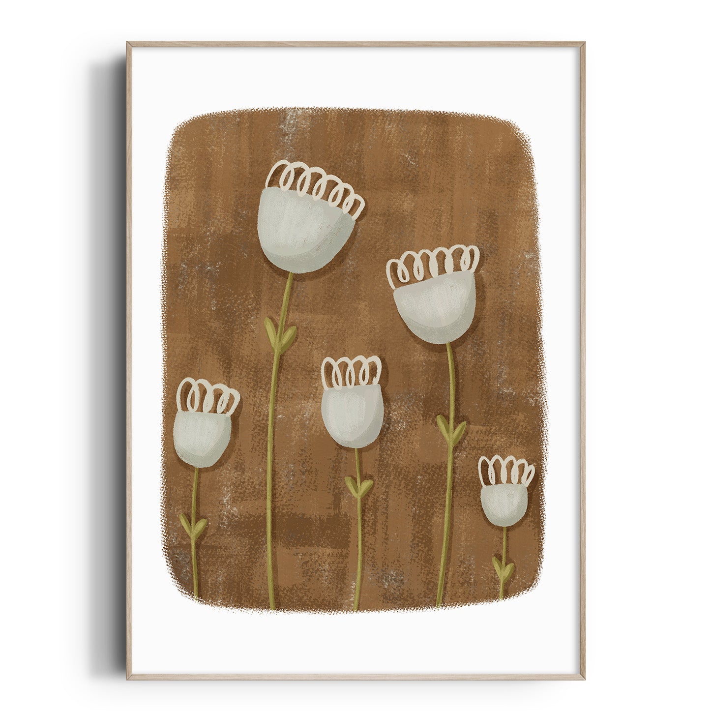 Whimsy Flowers Print