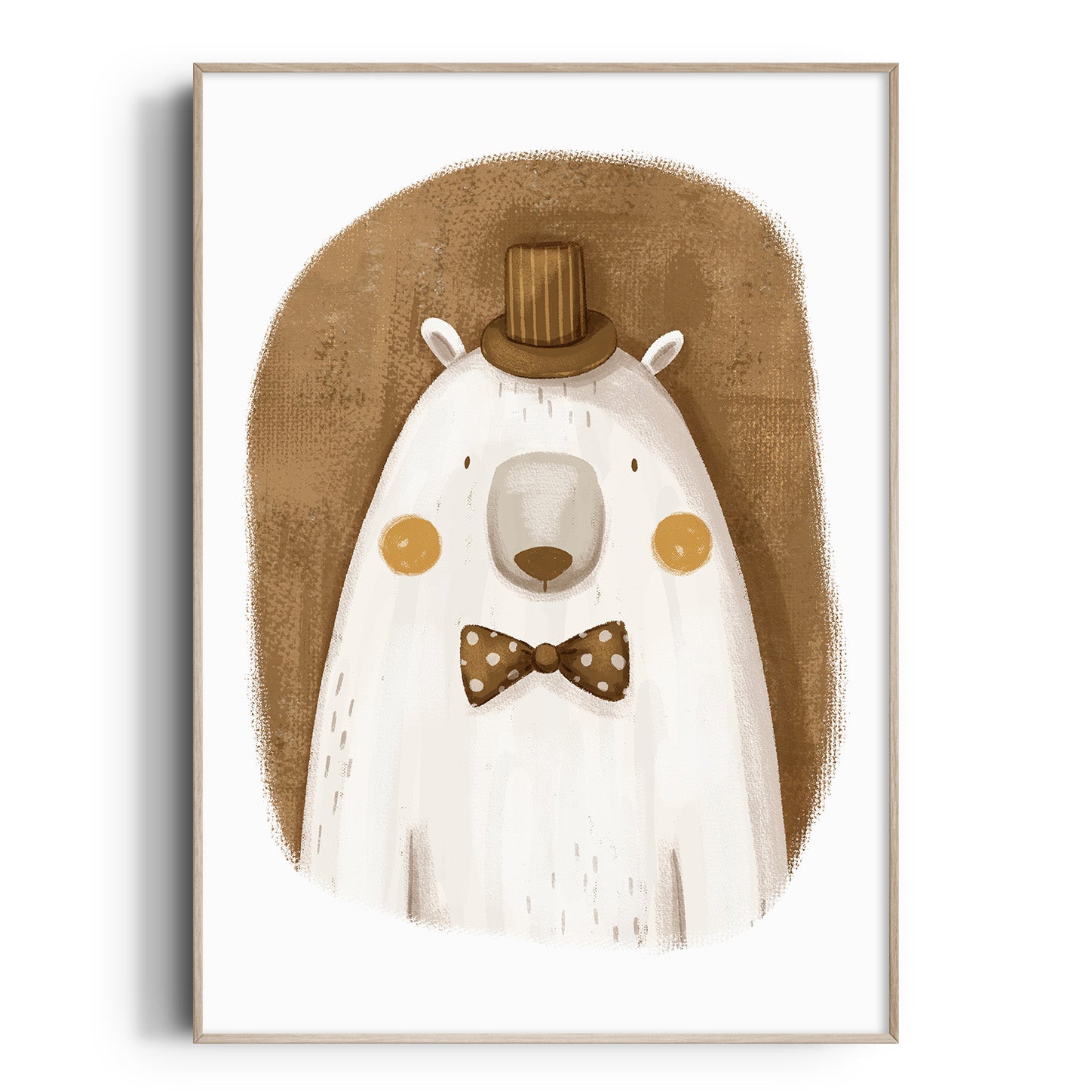 Whimsy Polar bear Print