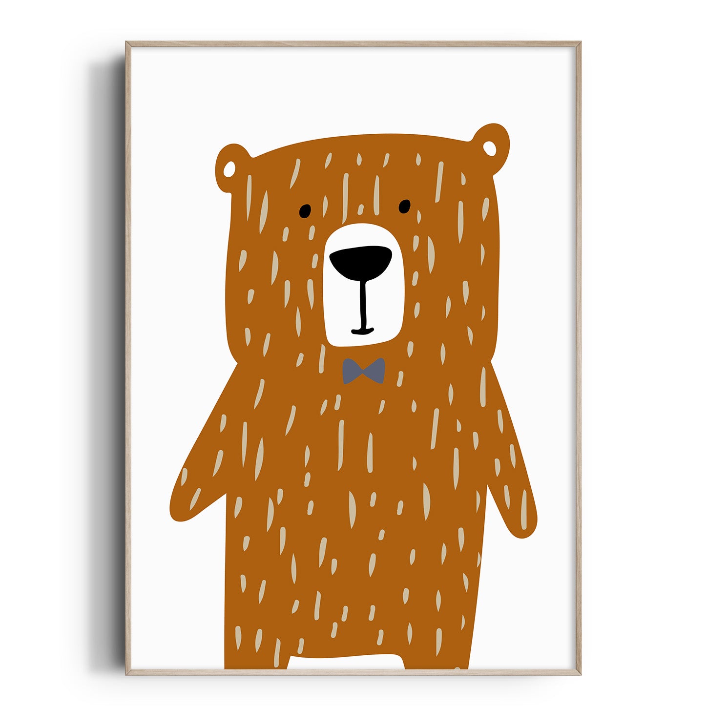 Woodland Bear Print