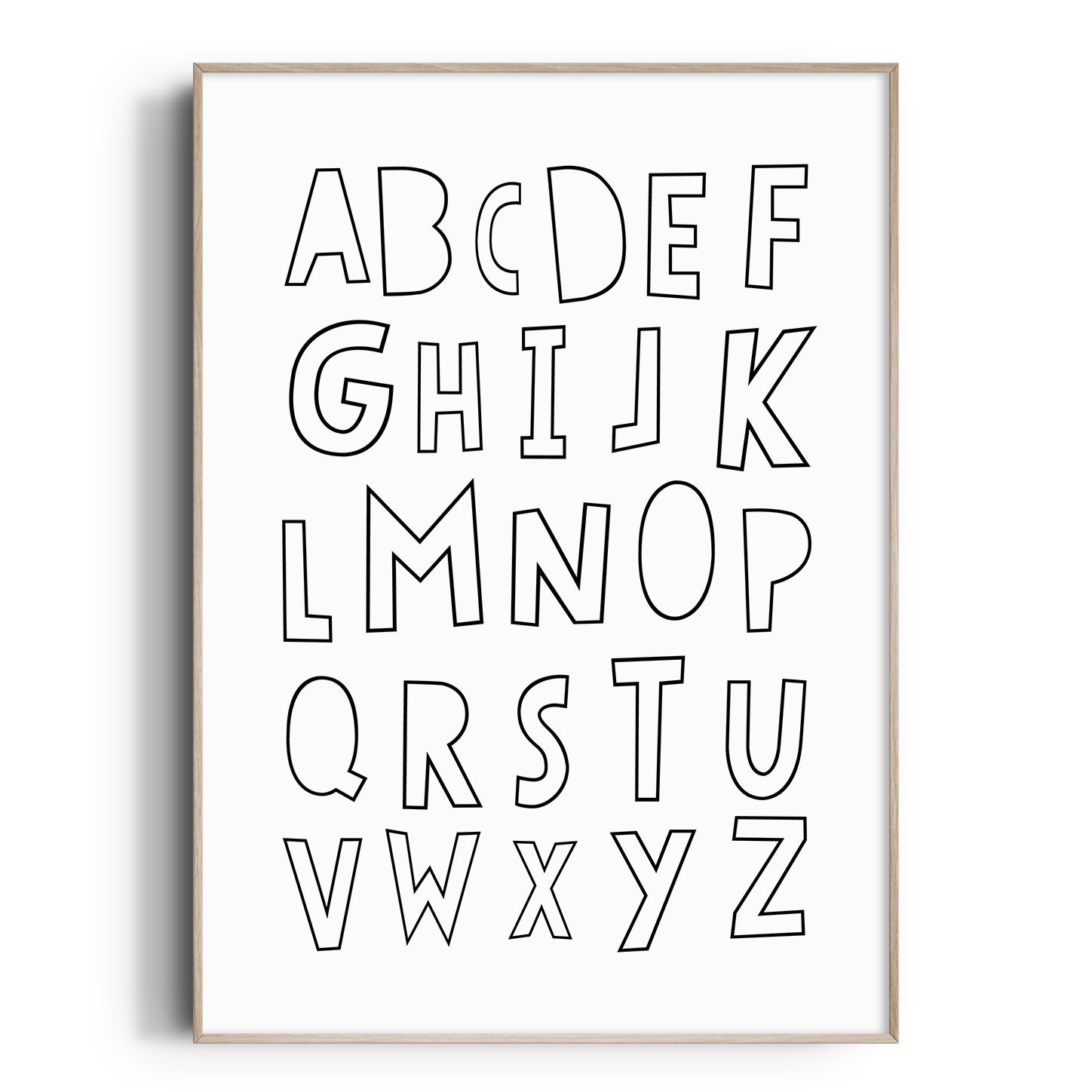 Alphabet Print