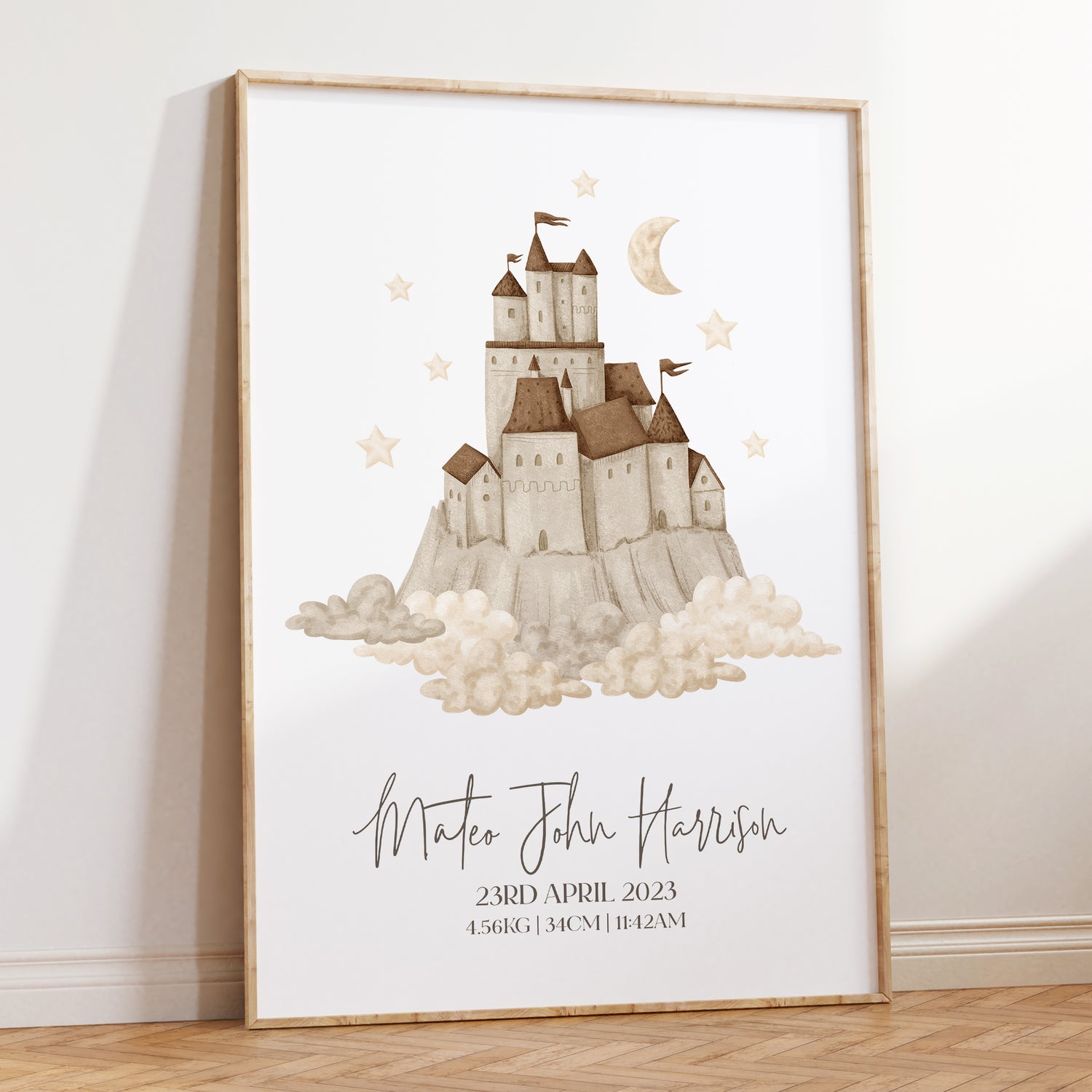 Mystic Castle Birth Print