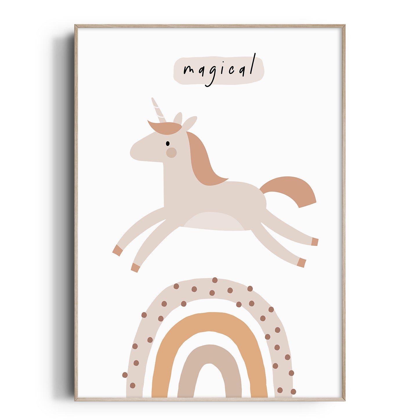 Unicorn & Rainbow Print