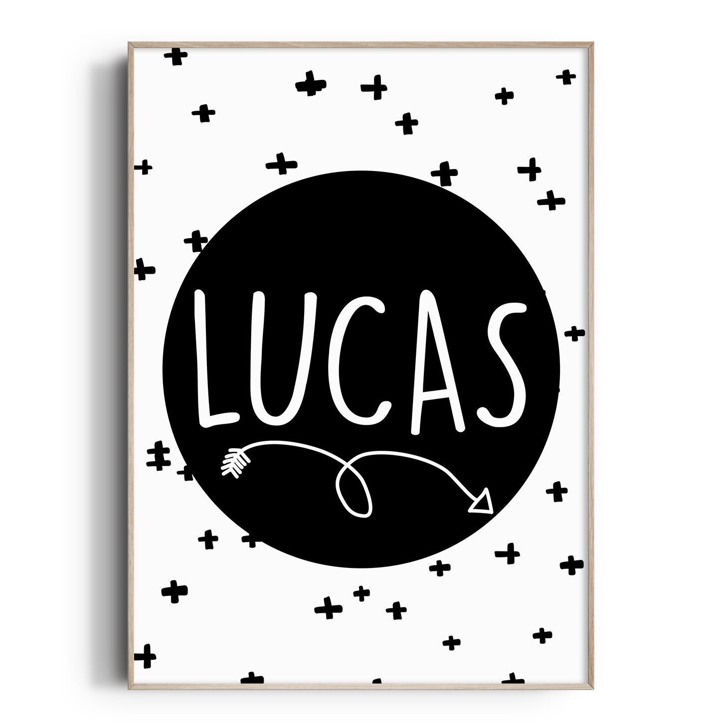 Tribal Arrow Name Print