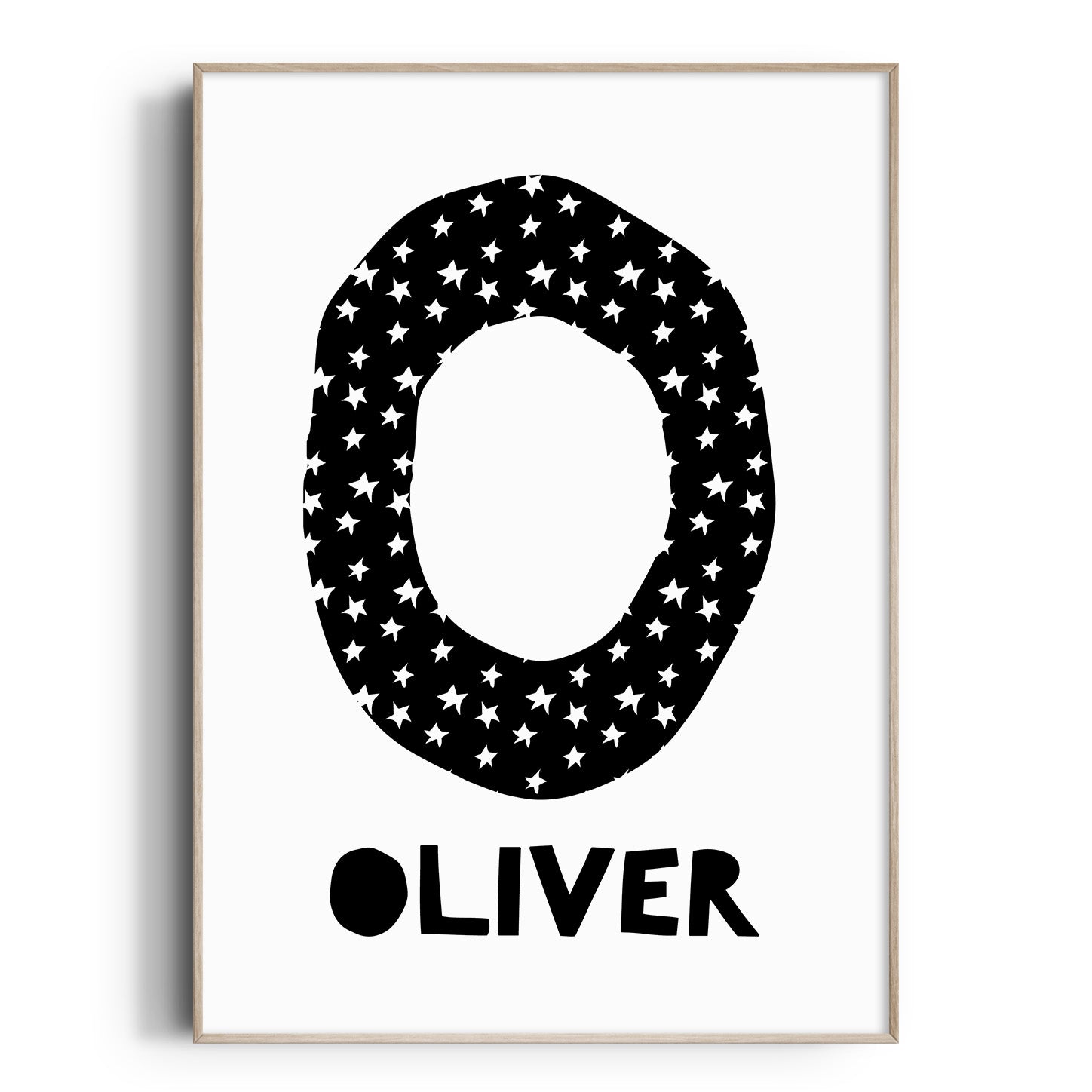 Stars Letter Name Print