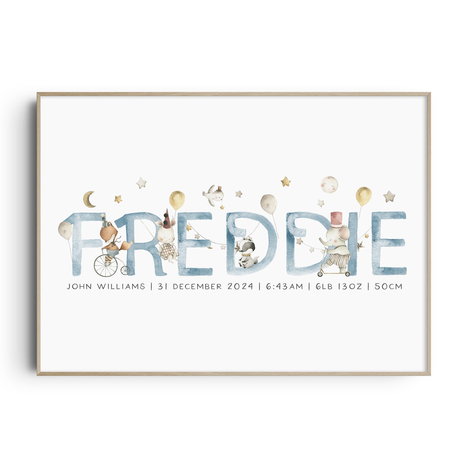 Circus Name Print
