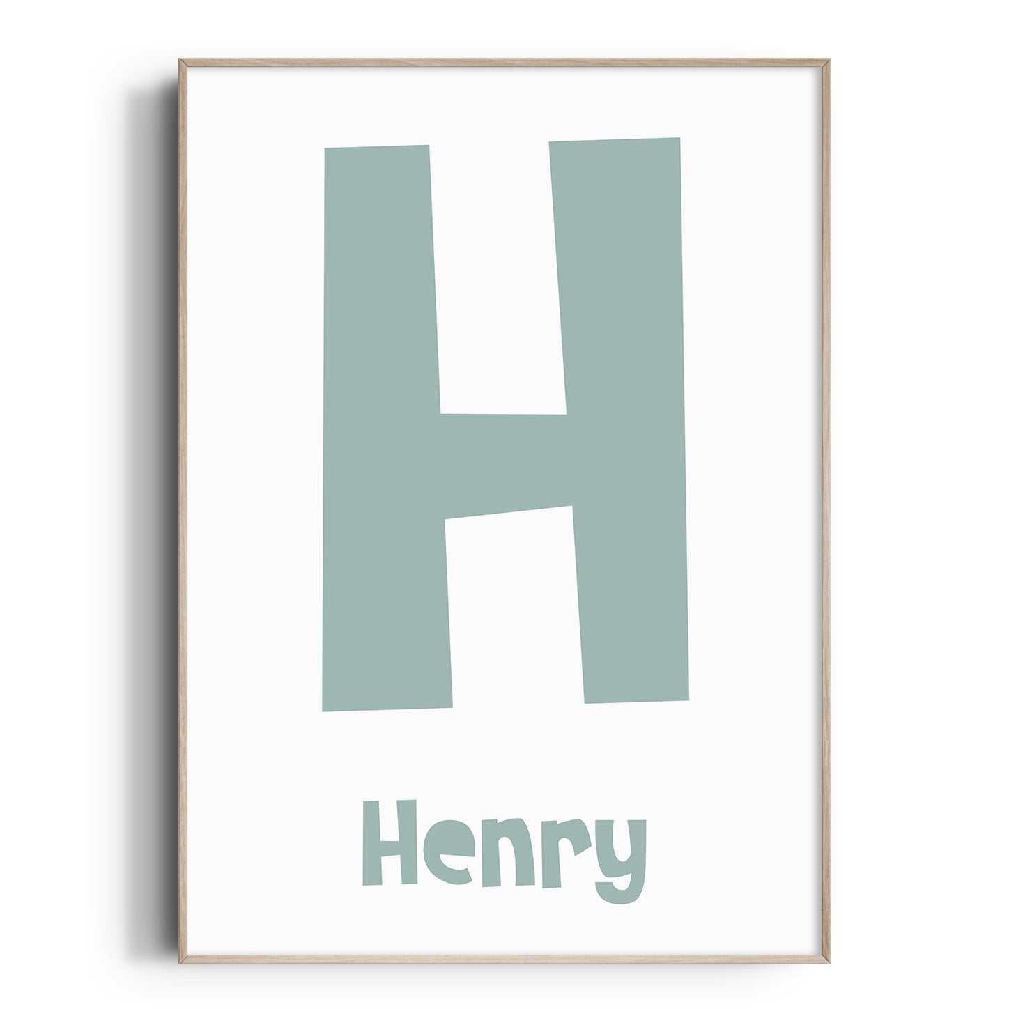 Letter & Name Print