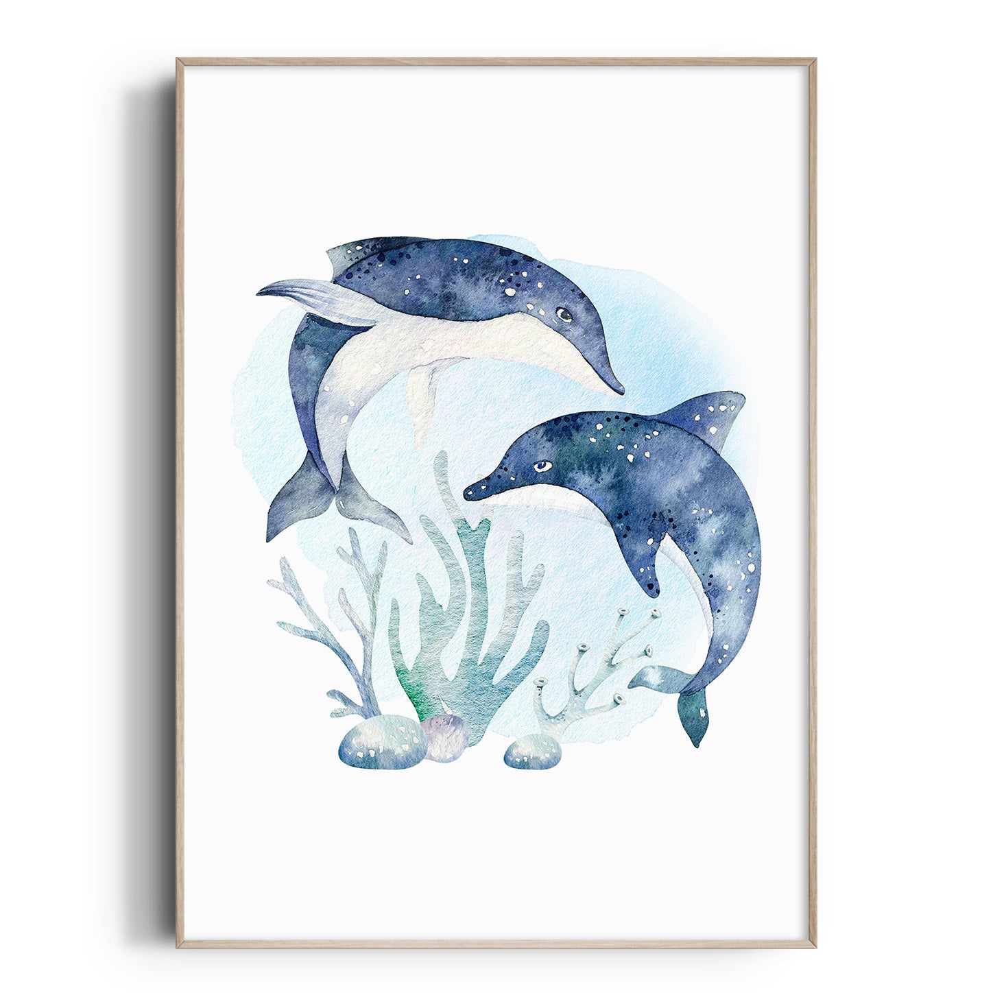 Dolphins Print