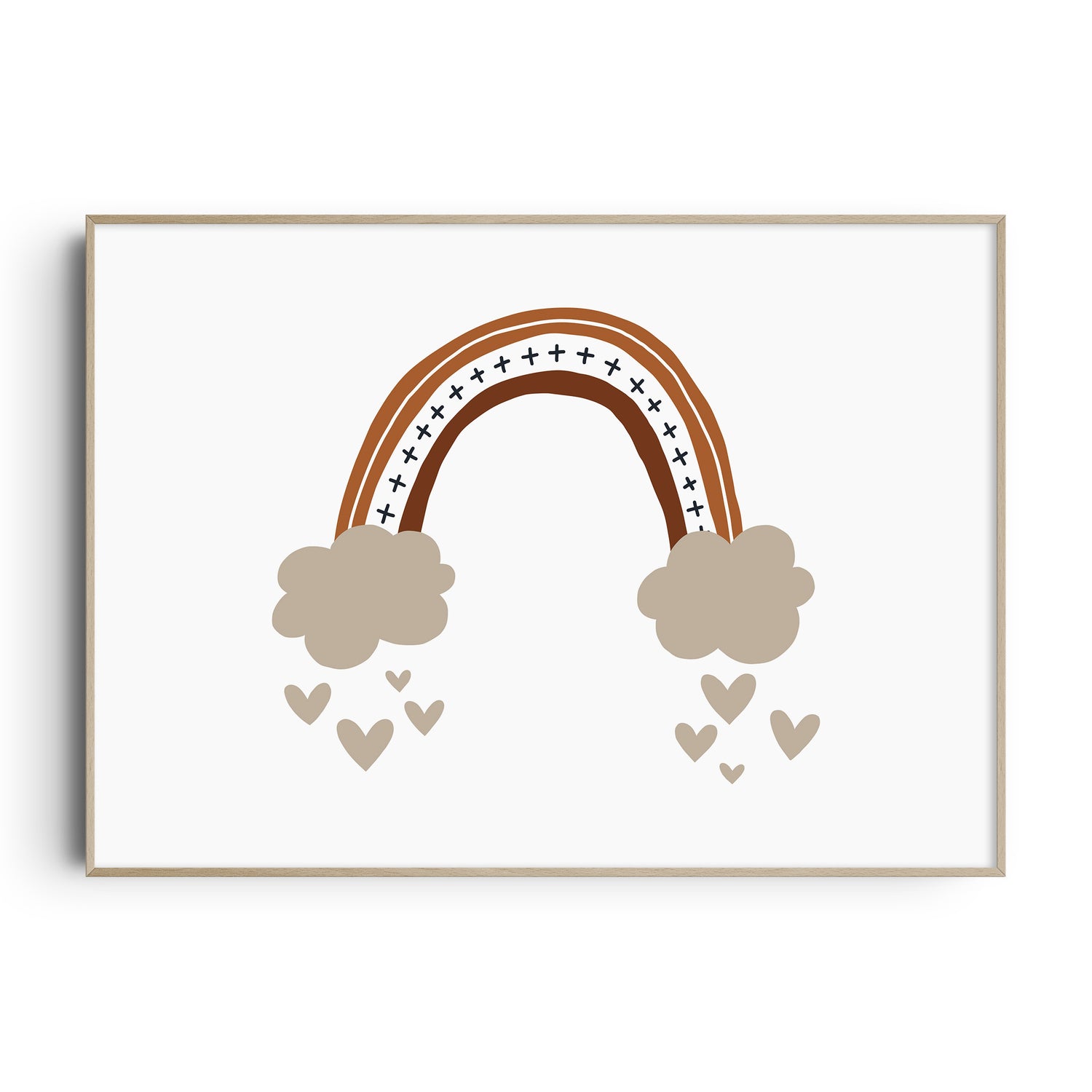 Rainbow Nursery Print