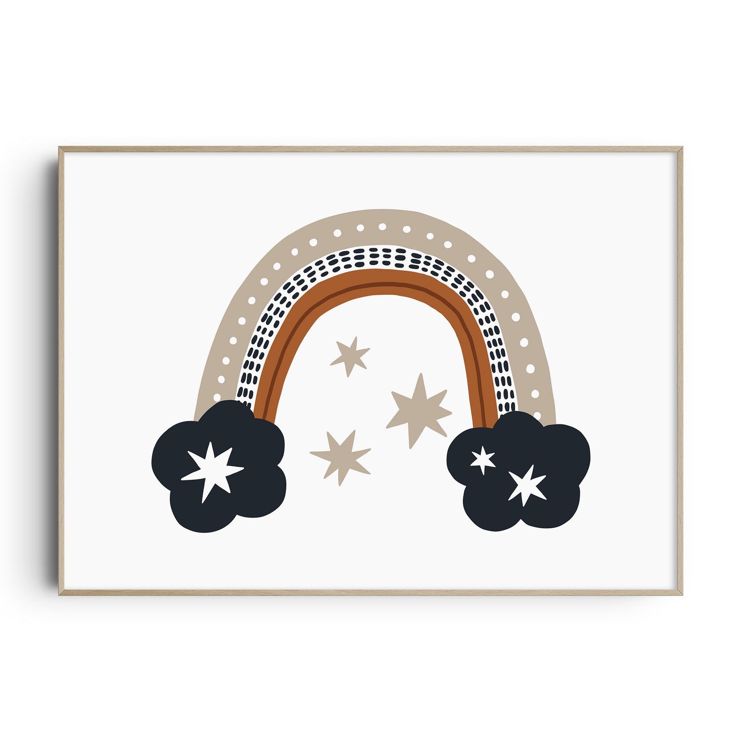 Rainbow Nursery Print
