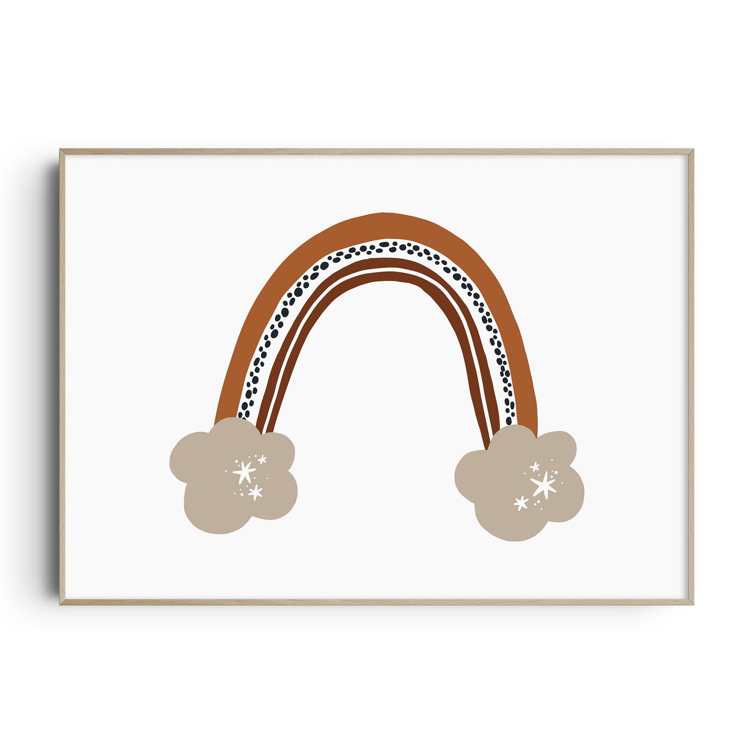 Rainbow Nursery Print