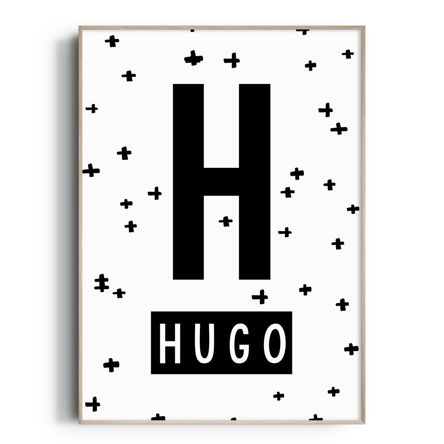 Swiss Cross Name Print