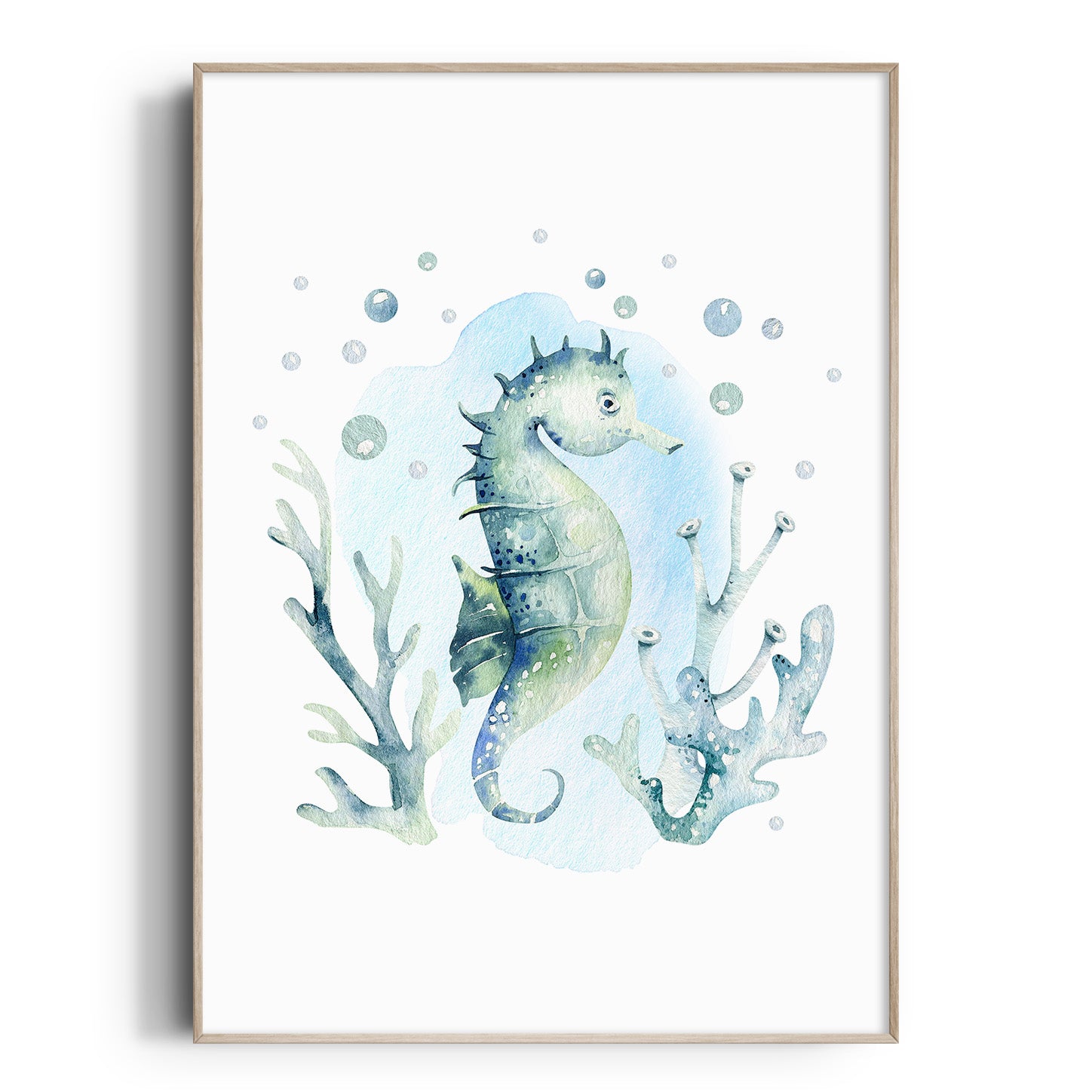 Seahorse Print