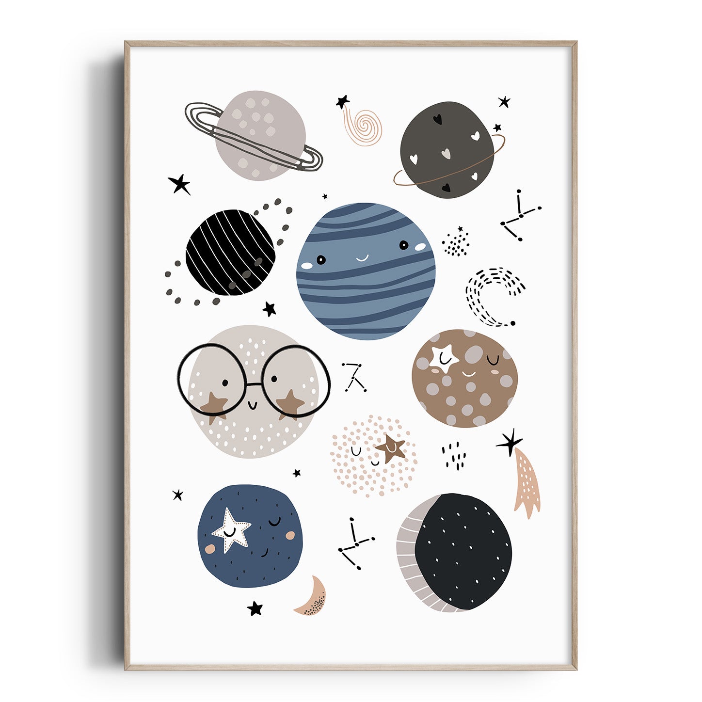 Space & Planets Print