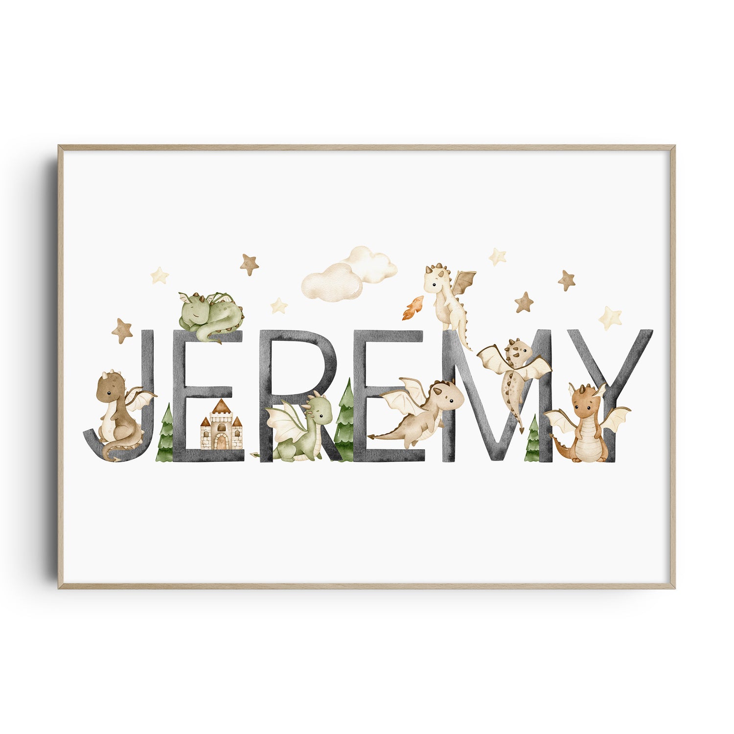 Dragon Name Print