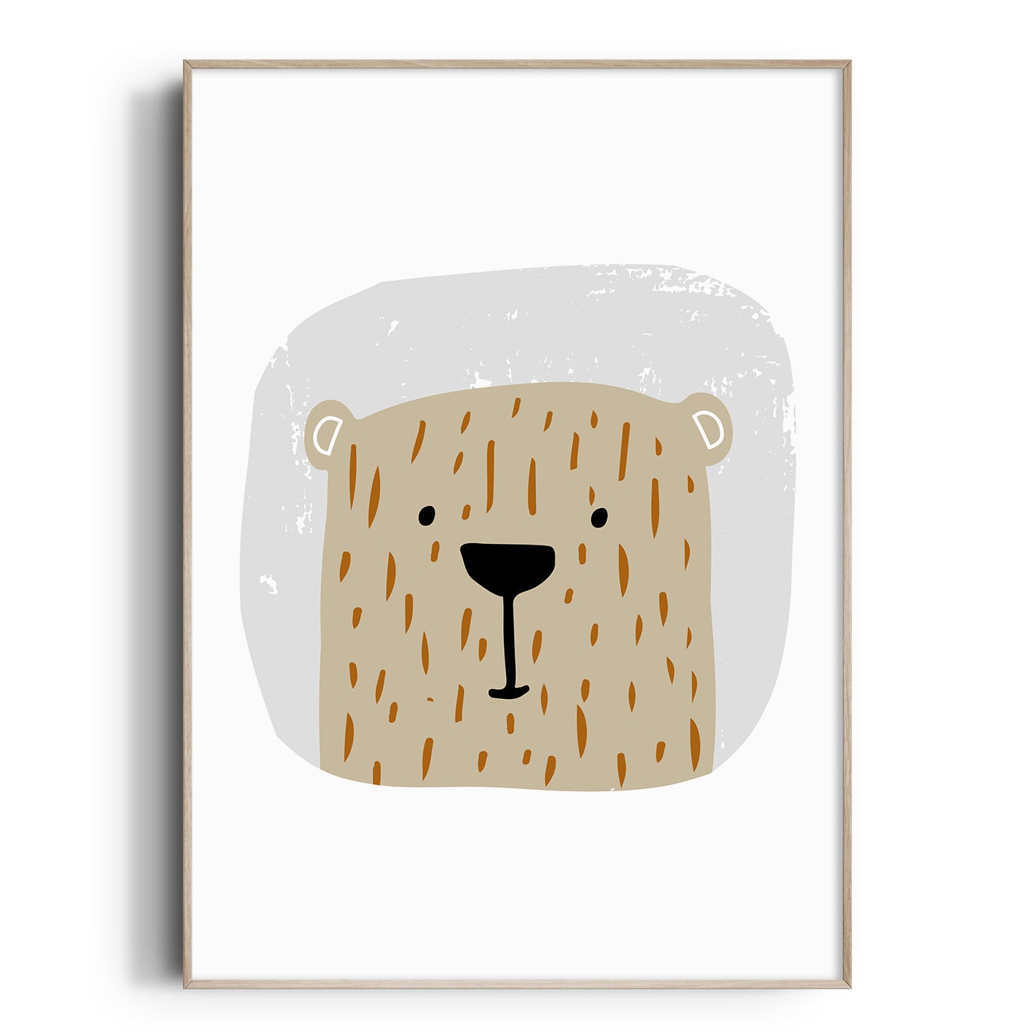 Woodland Bear Print