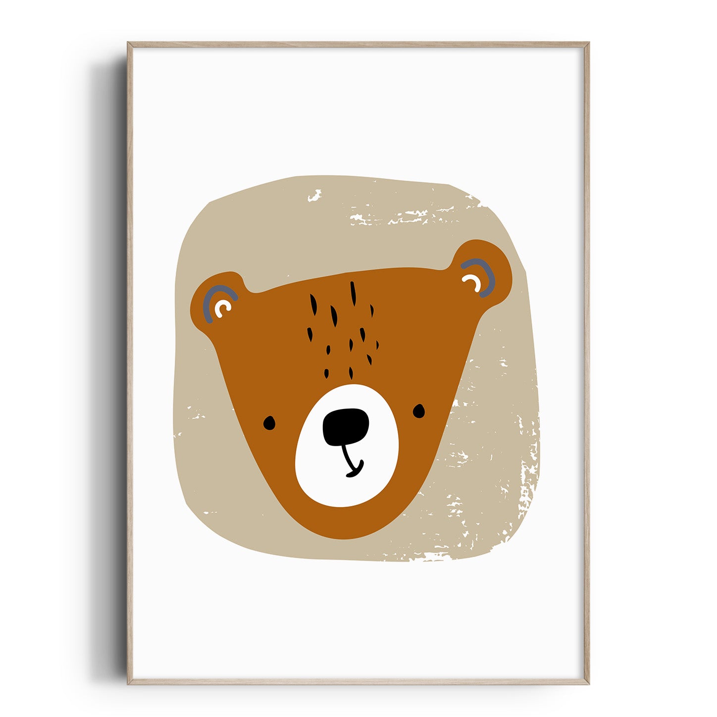 Woodland Bear Print