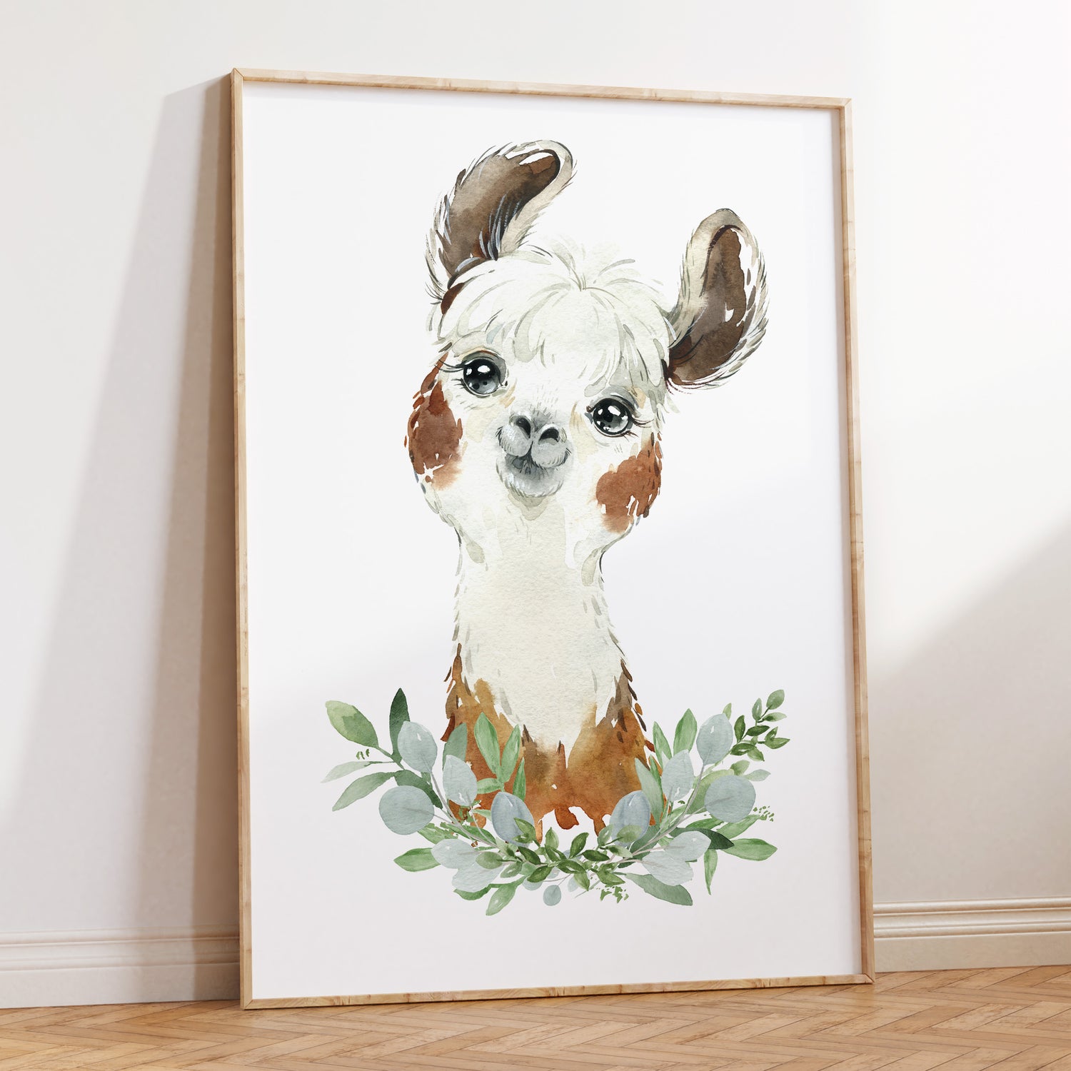 Baby Llama Print
