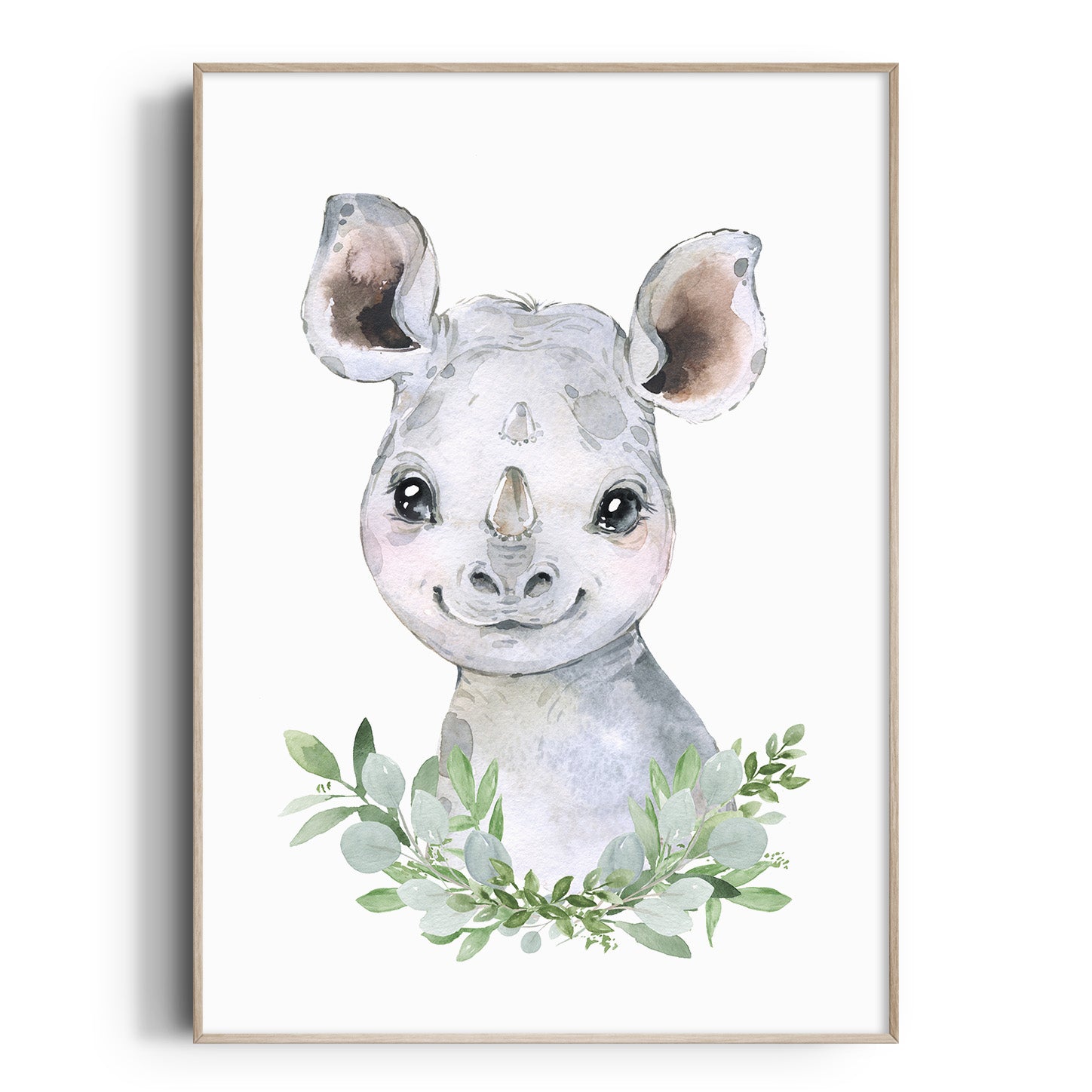 Baby Rhino Print