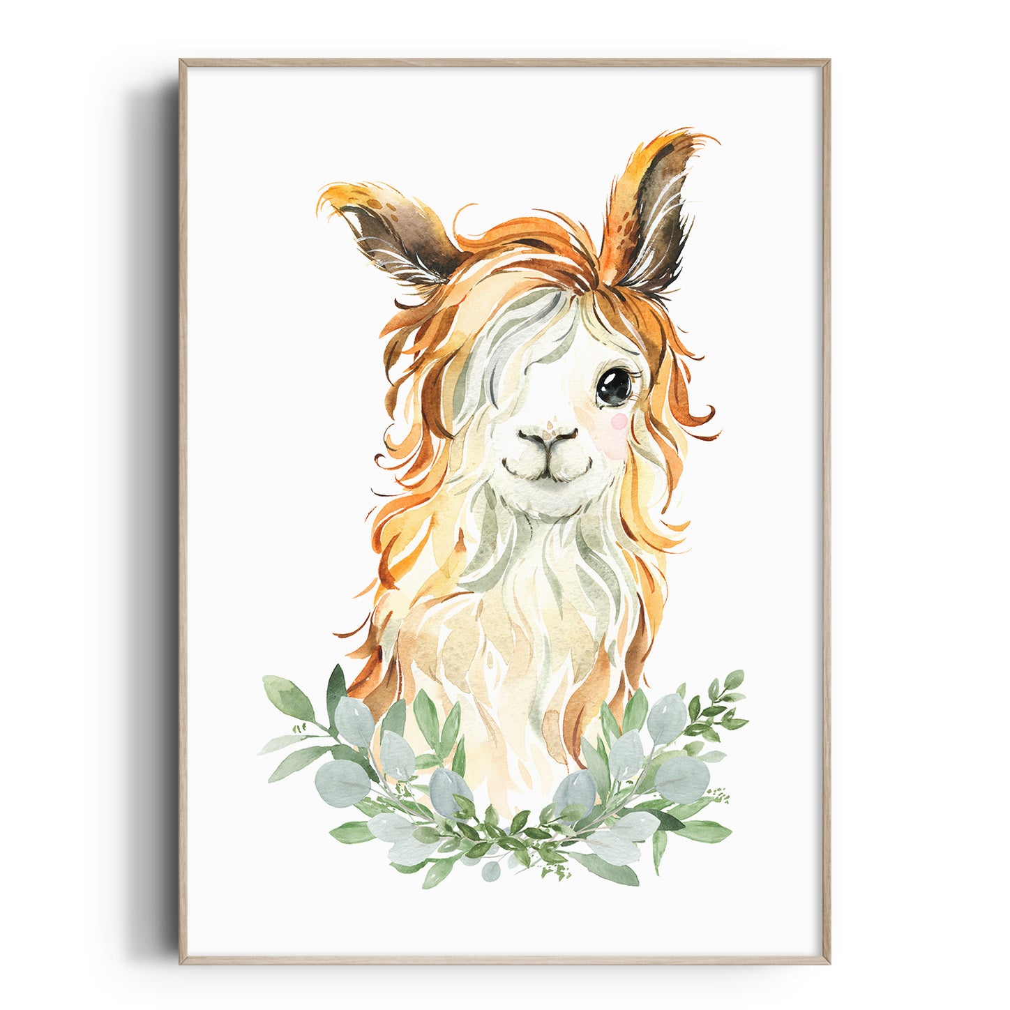 Baby Llama Print