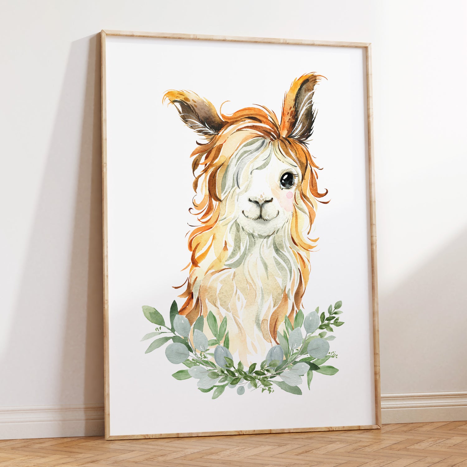 Baby Llama Print