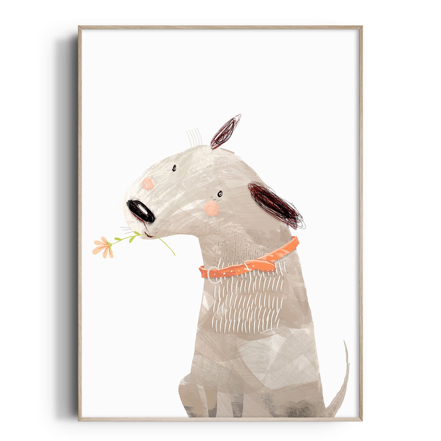 Little Miss Puppy Print