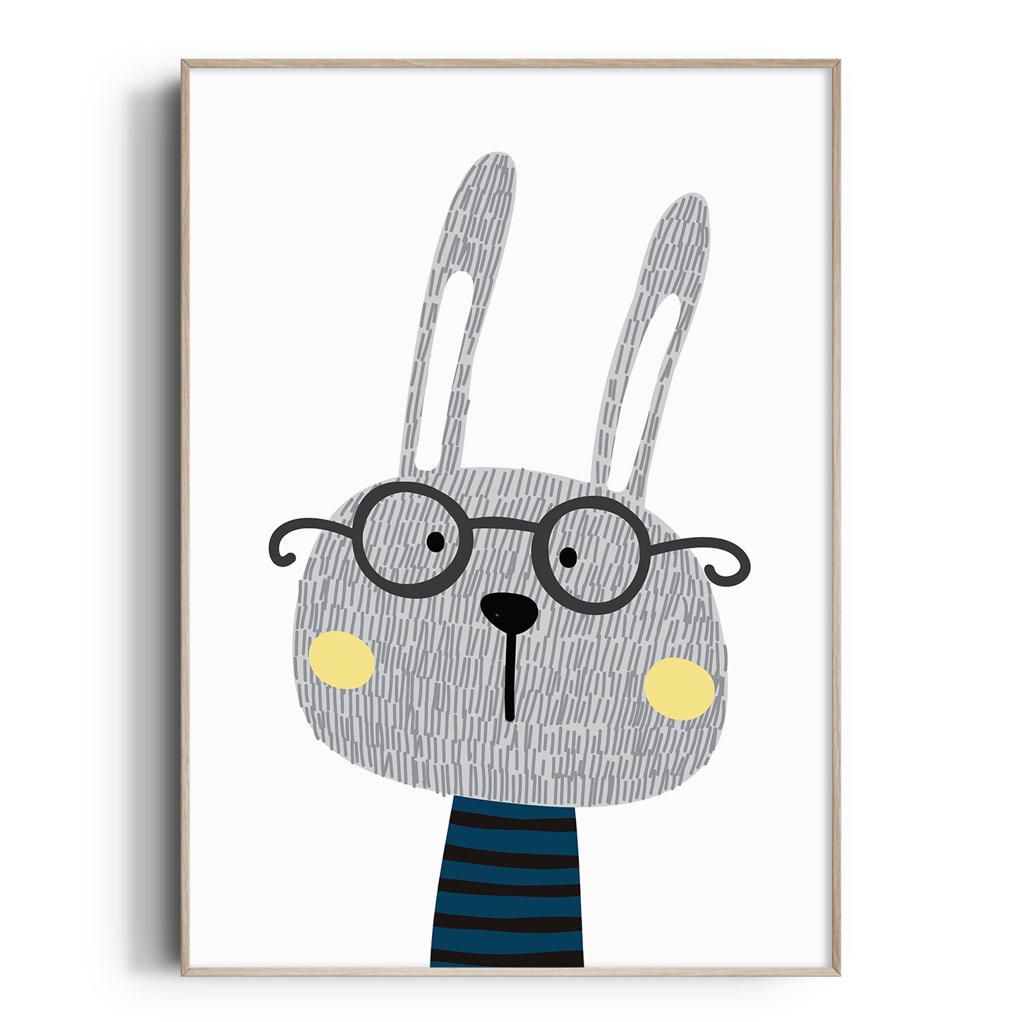 Scandi Bunny Print