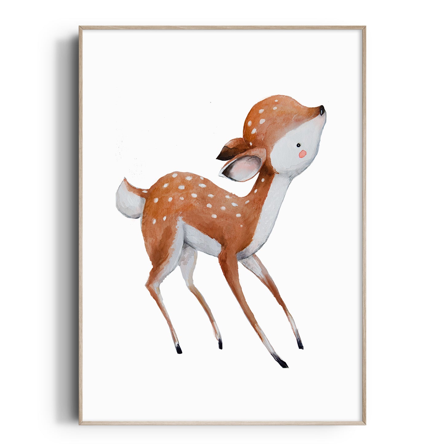 Woodland Baby Deer Print