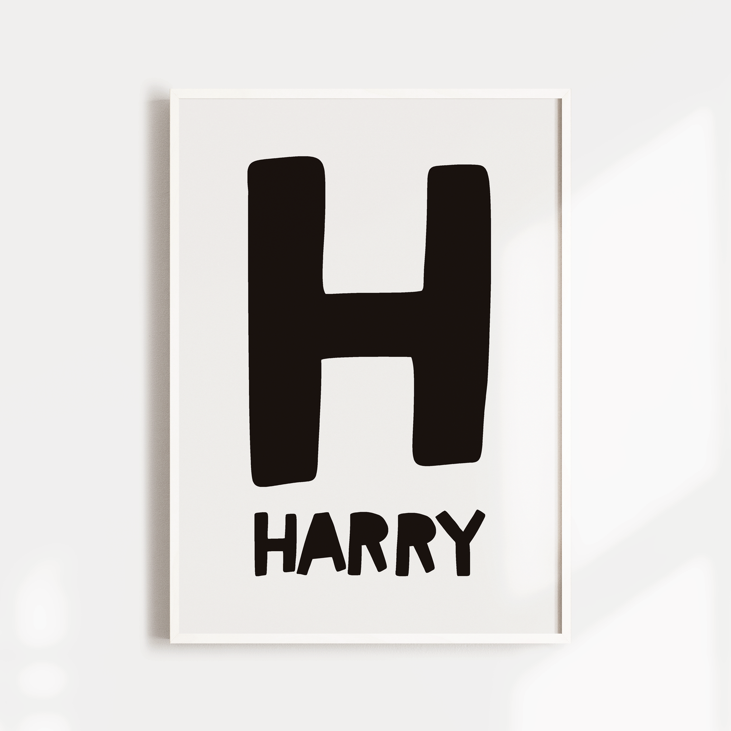 Scandi Lion, Bunny & Name Prints