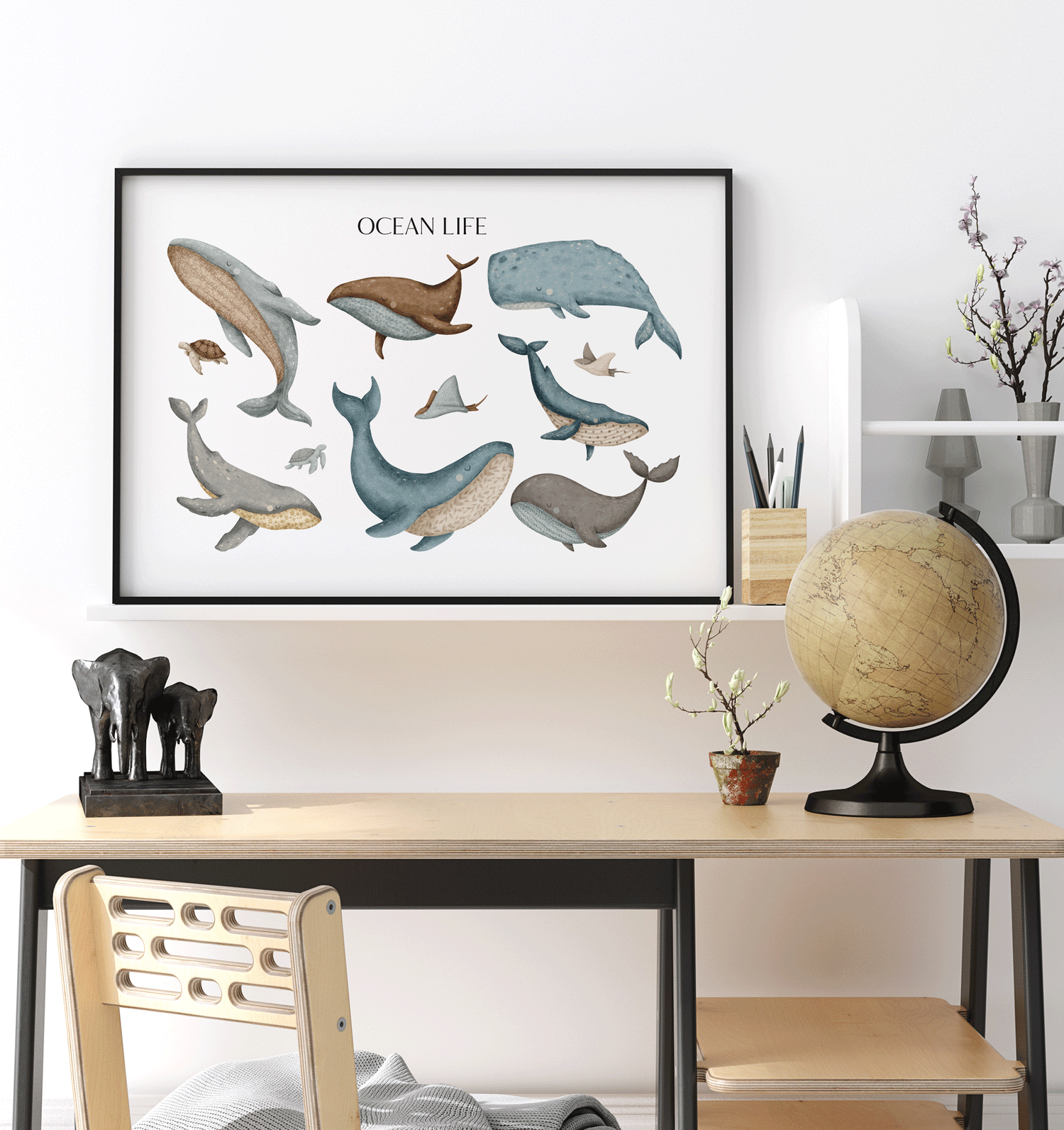 Ocean Life Print