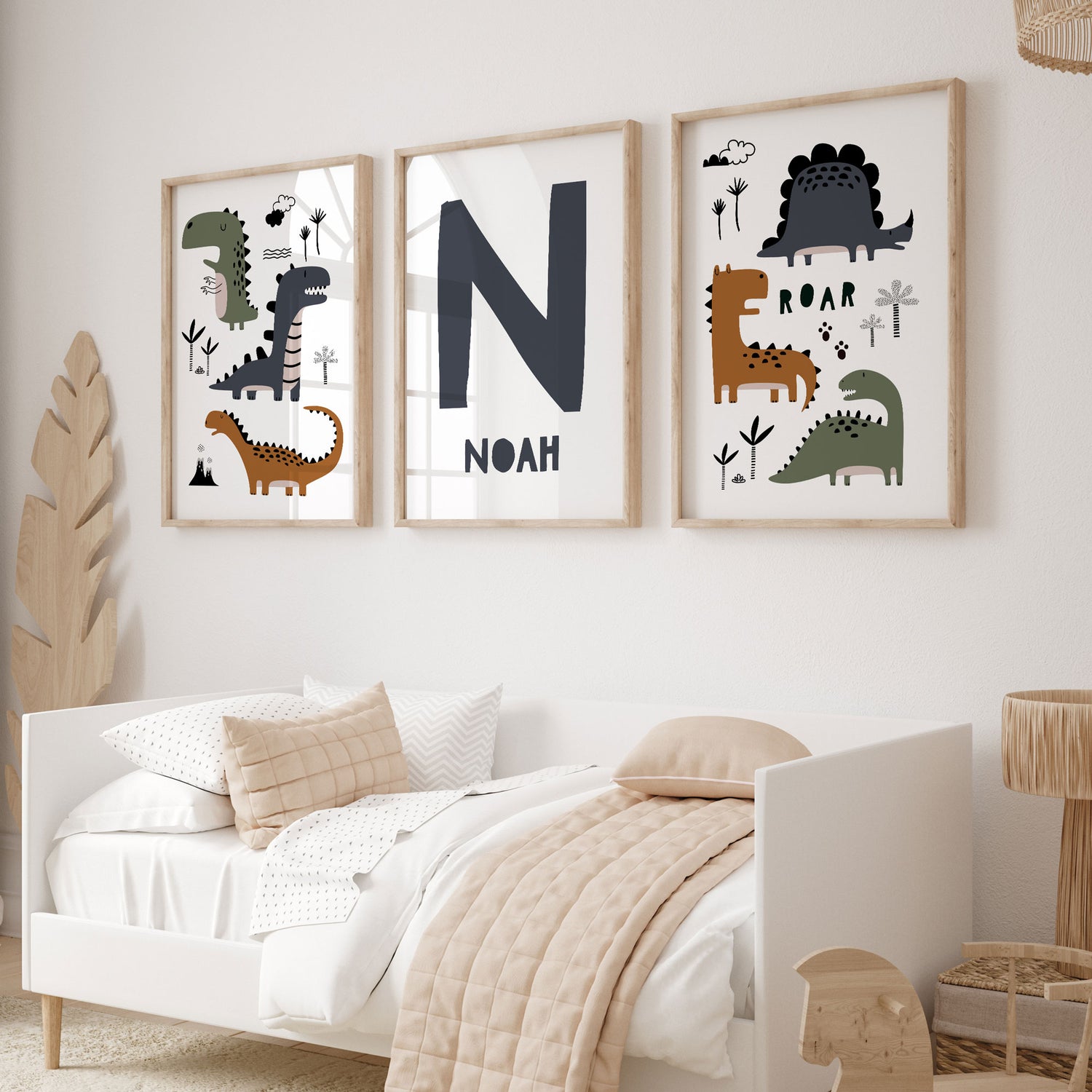 Name & Dinosaur Prints