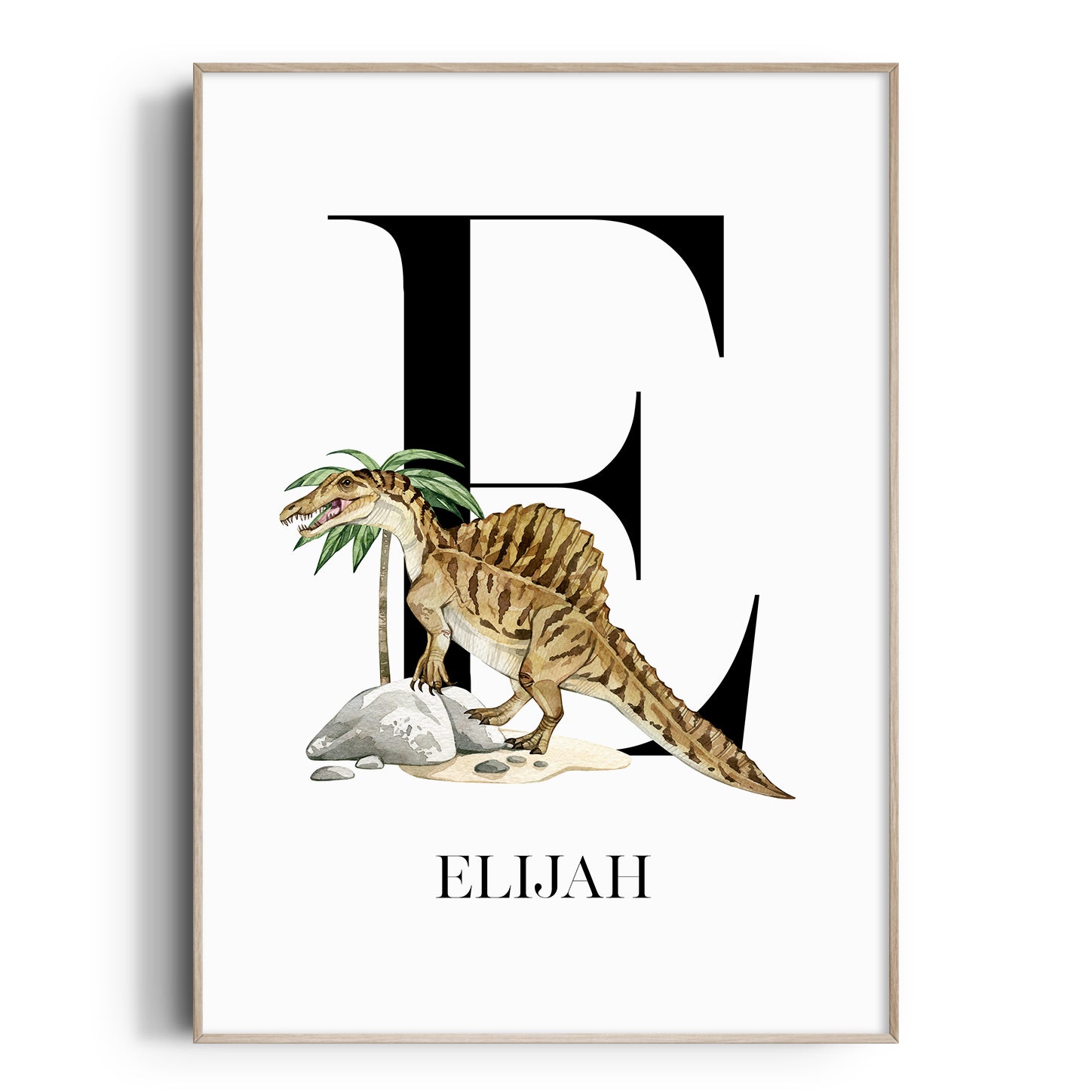 Spinosaurus Name Print