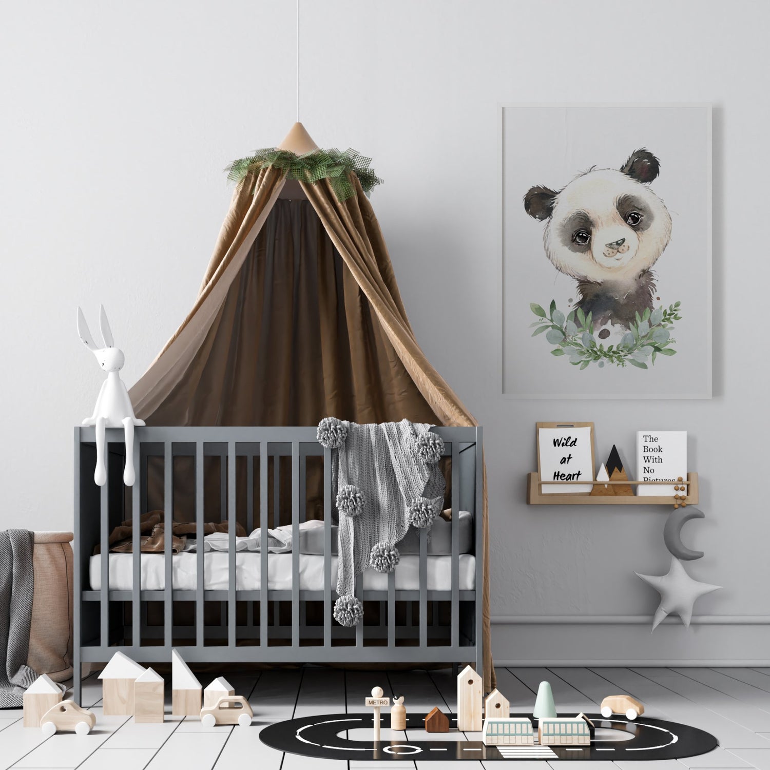 Baby Panda Print