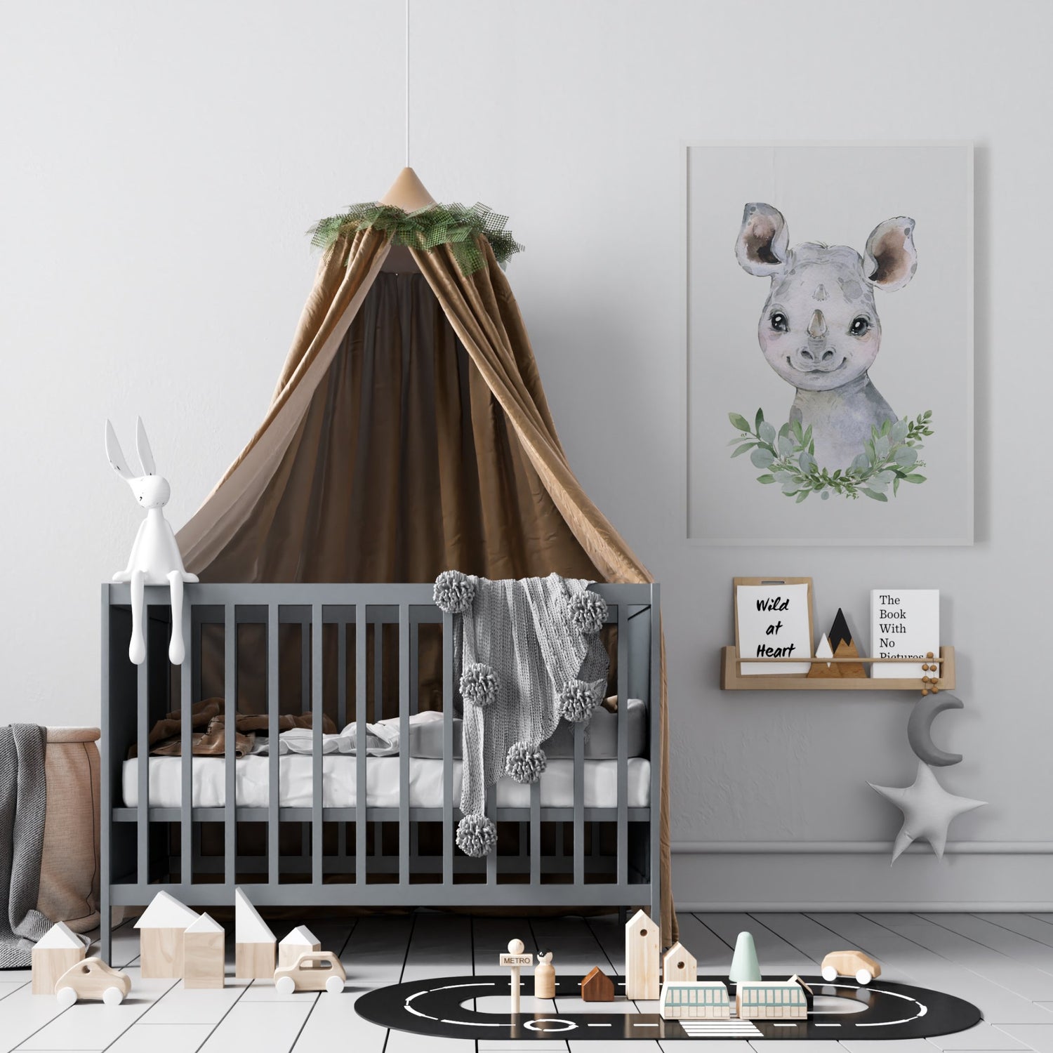 Baby Rhino Print