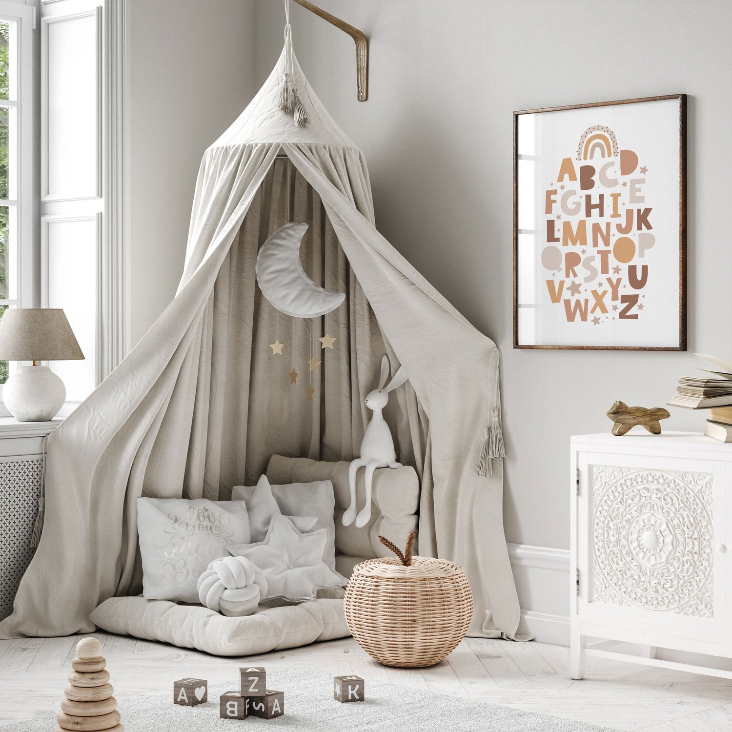 Boho Alphabet Print