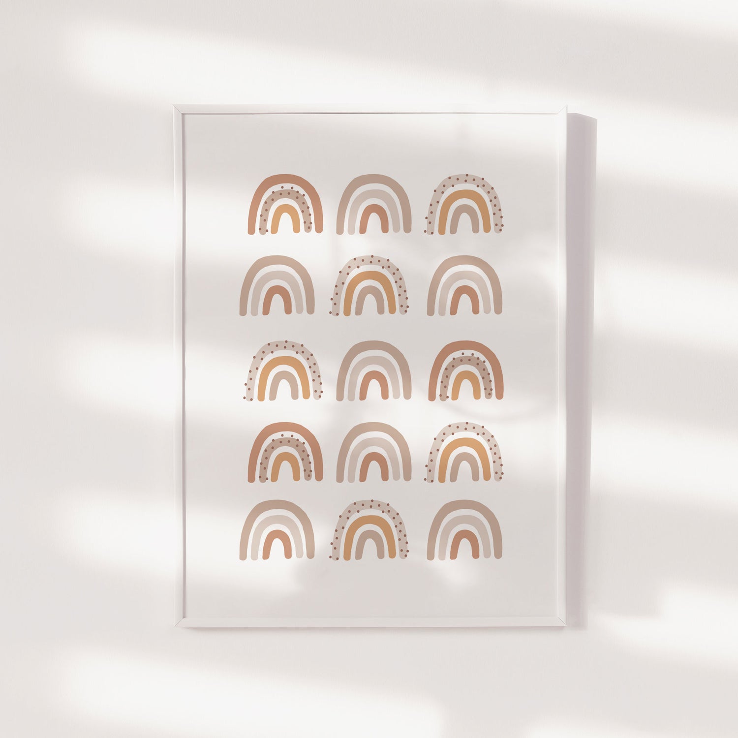 Muted Rainbows Print