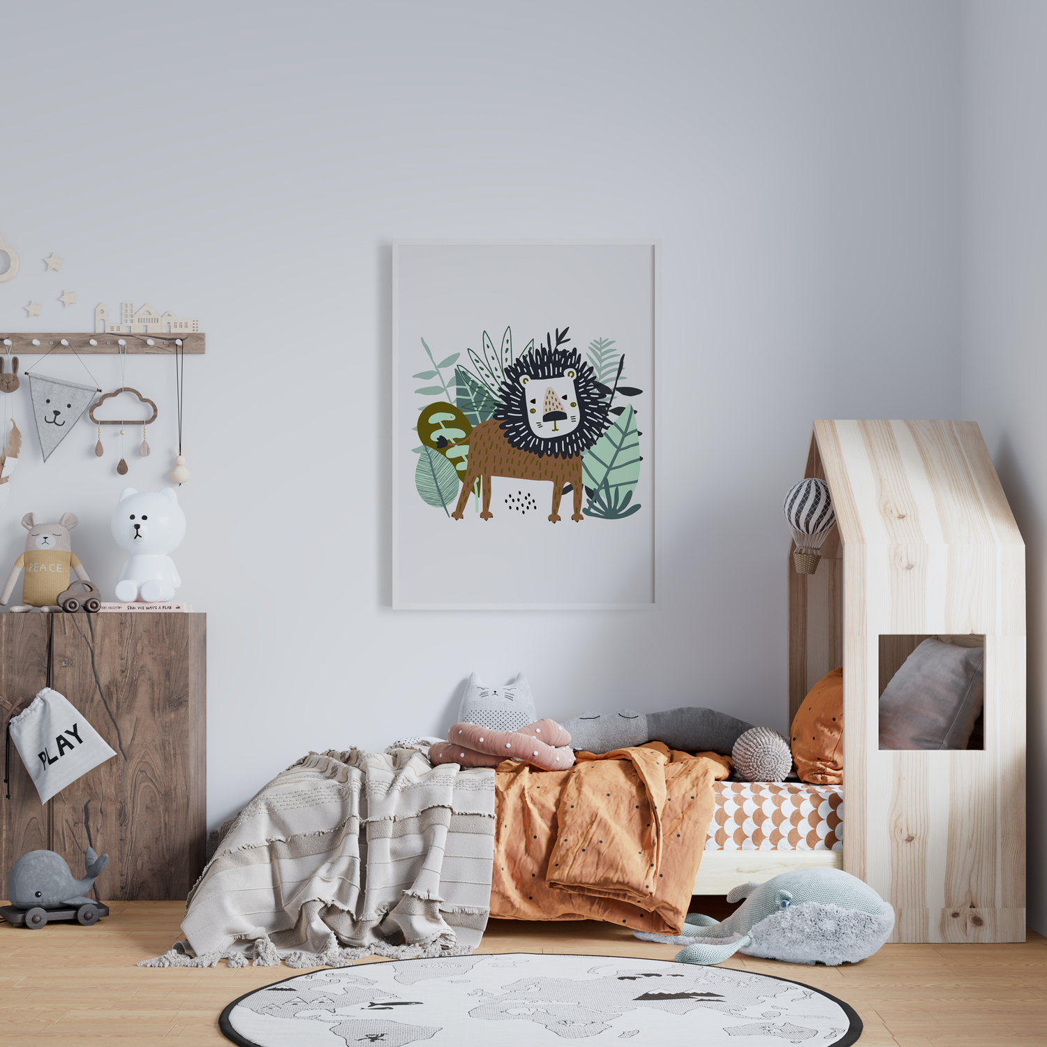 Lion Print