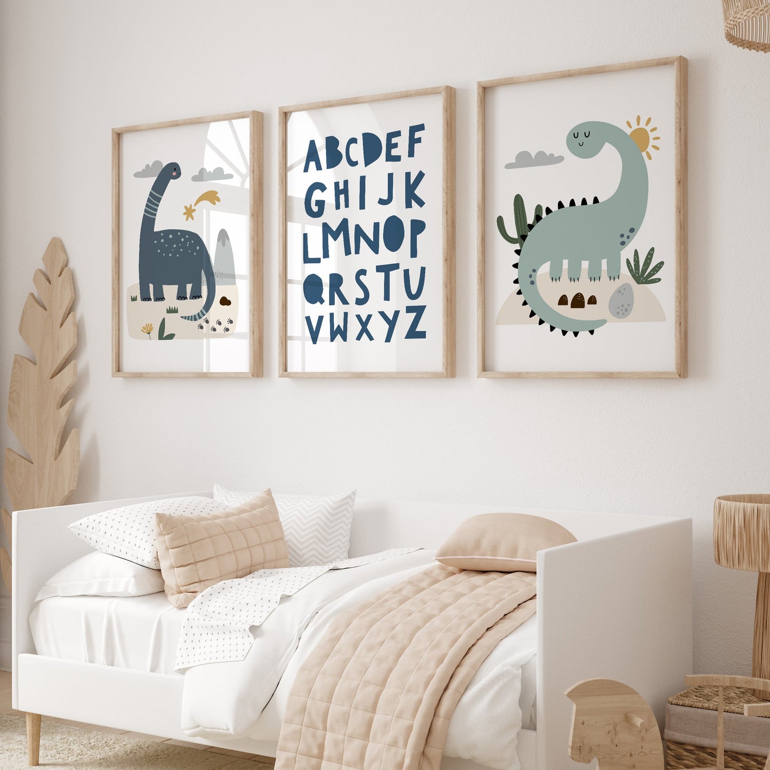 Dinosaur & Alphabet Prints