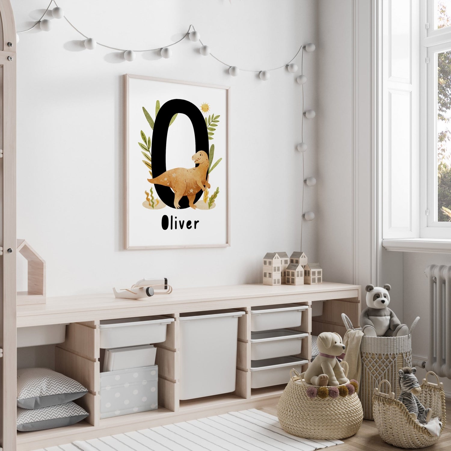 Dinosaur Name Print - Allosaurus