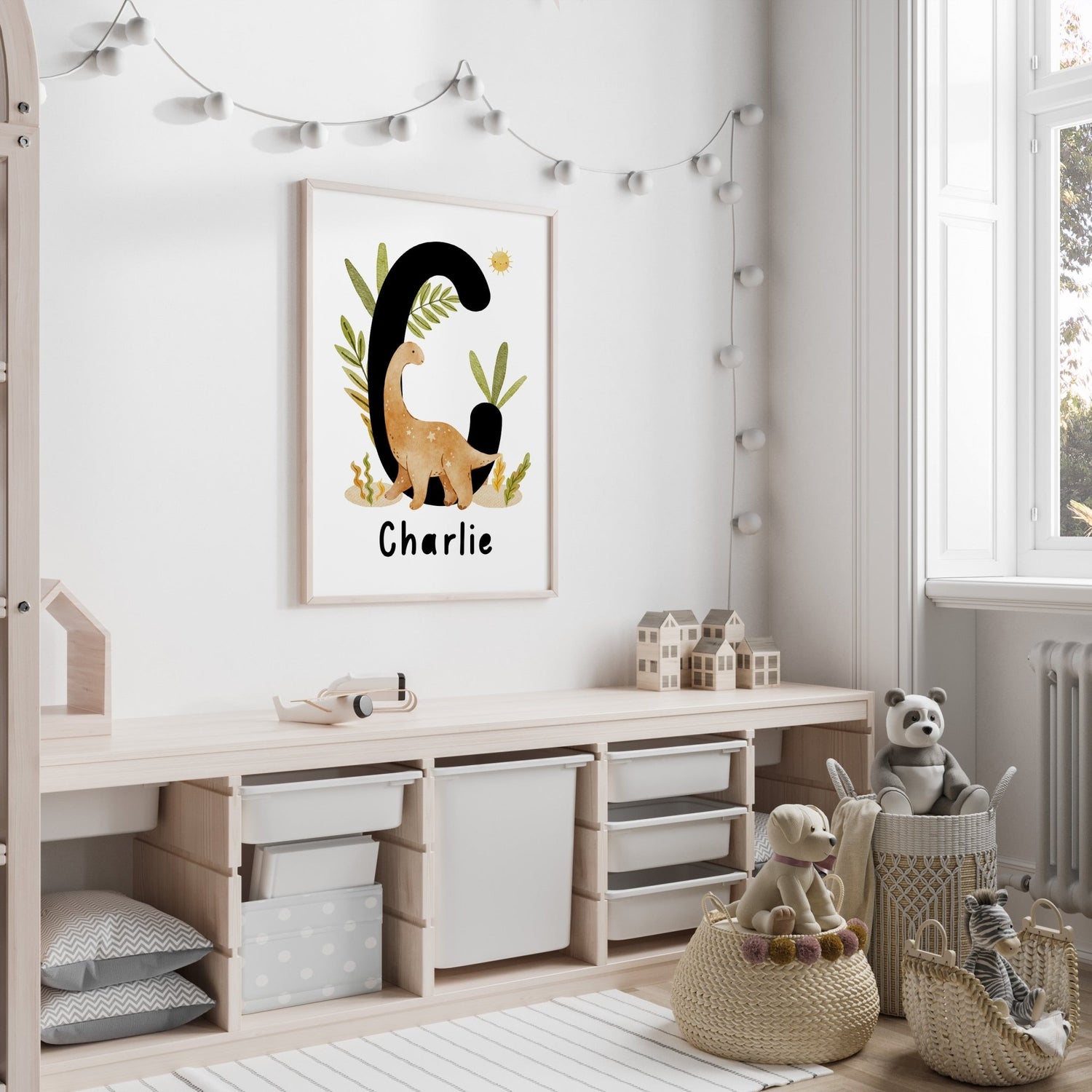 Dinosaur Name Print - Brontosaurus