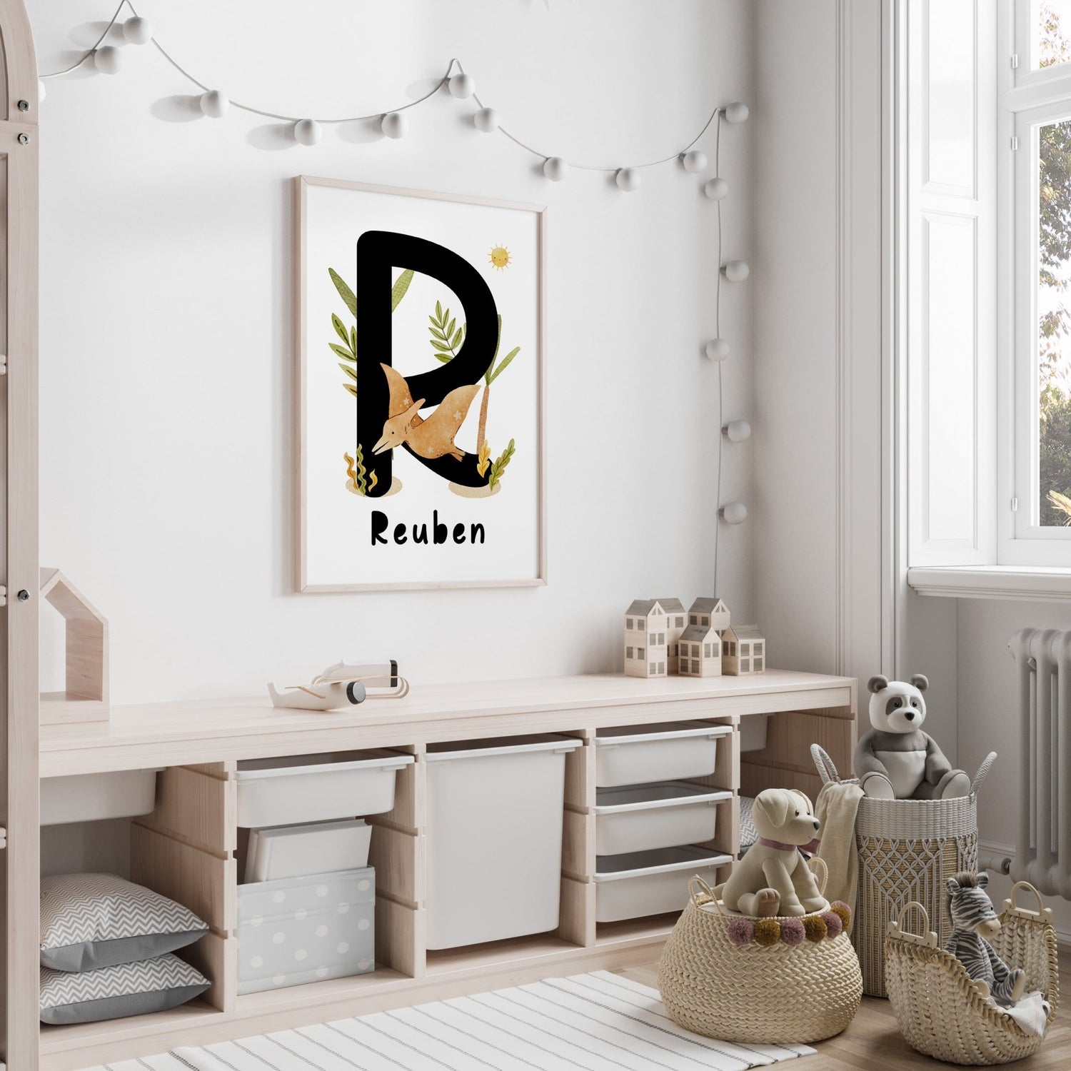 Dinosaur Name Print - Pteranodon