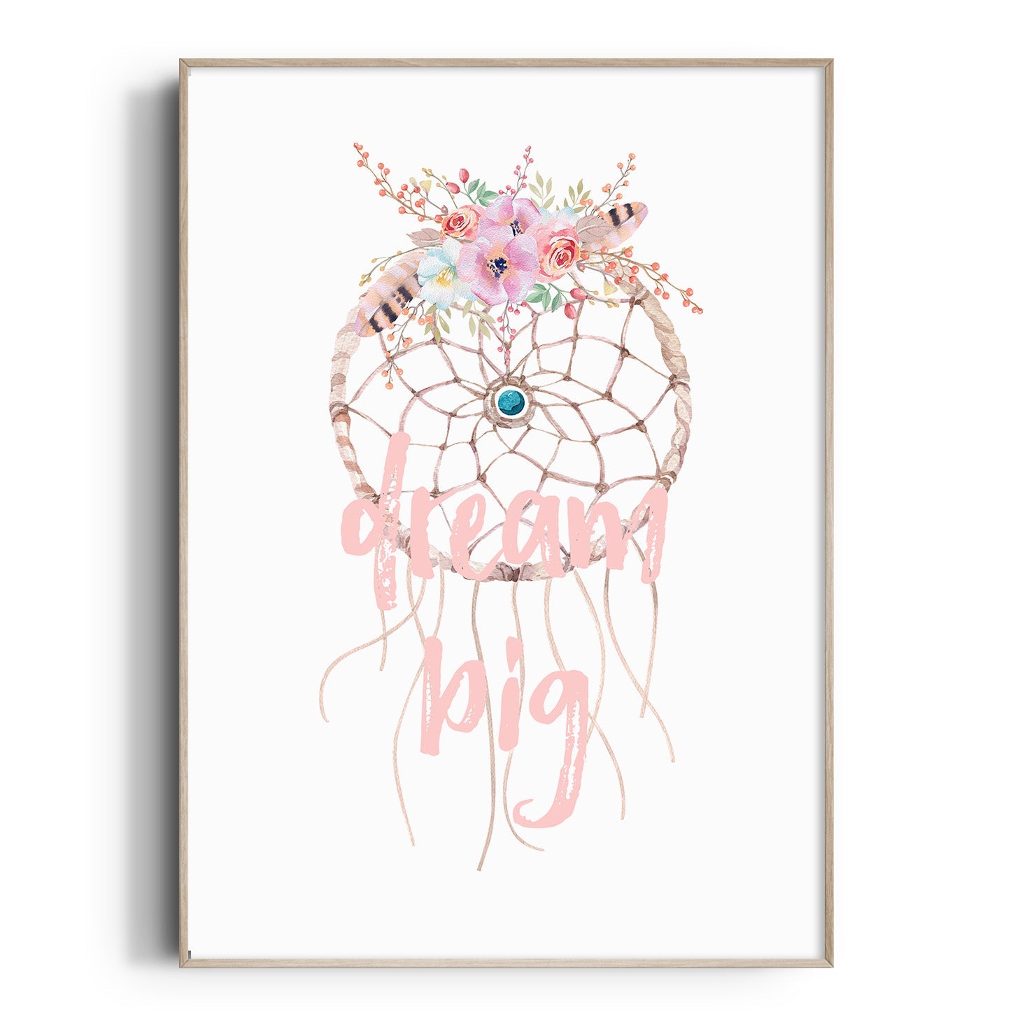 Dream Big Dreamcatcher Print