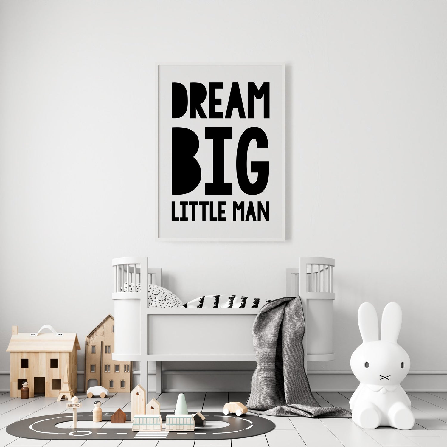Dream Big Little Man Print